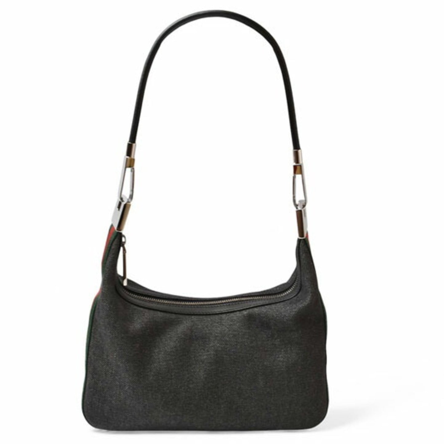 Gucci Green Denim Shoulder Bag ( )