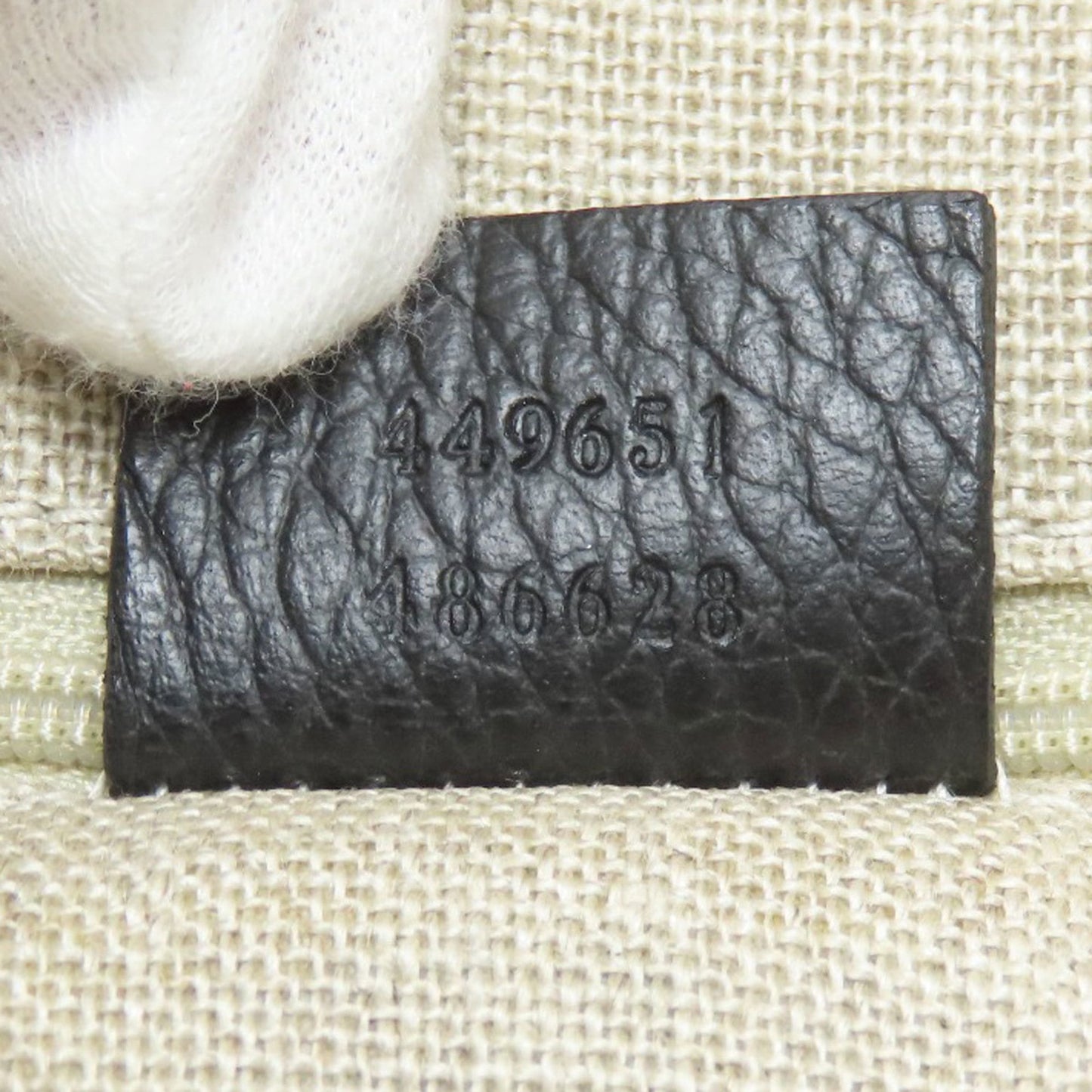 Gucci Black Leather Handbag ( )