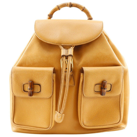 Gucci Leather Backpack