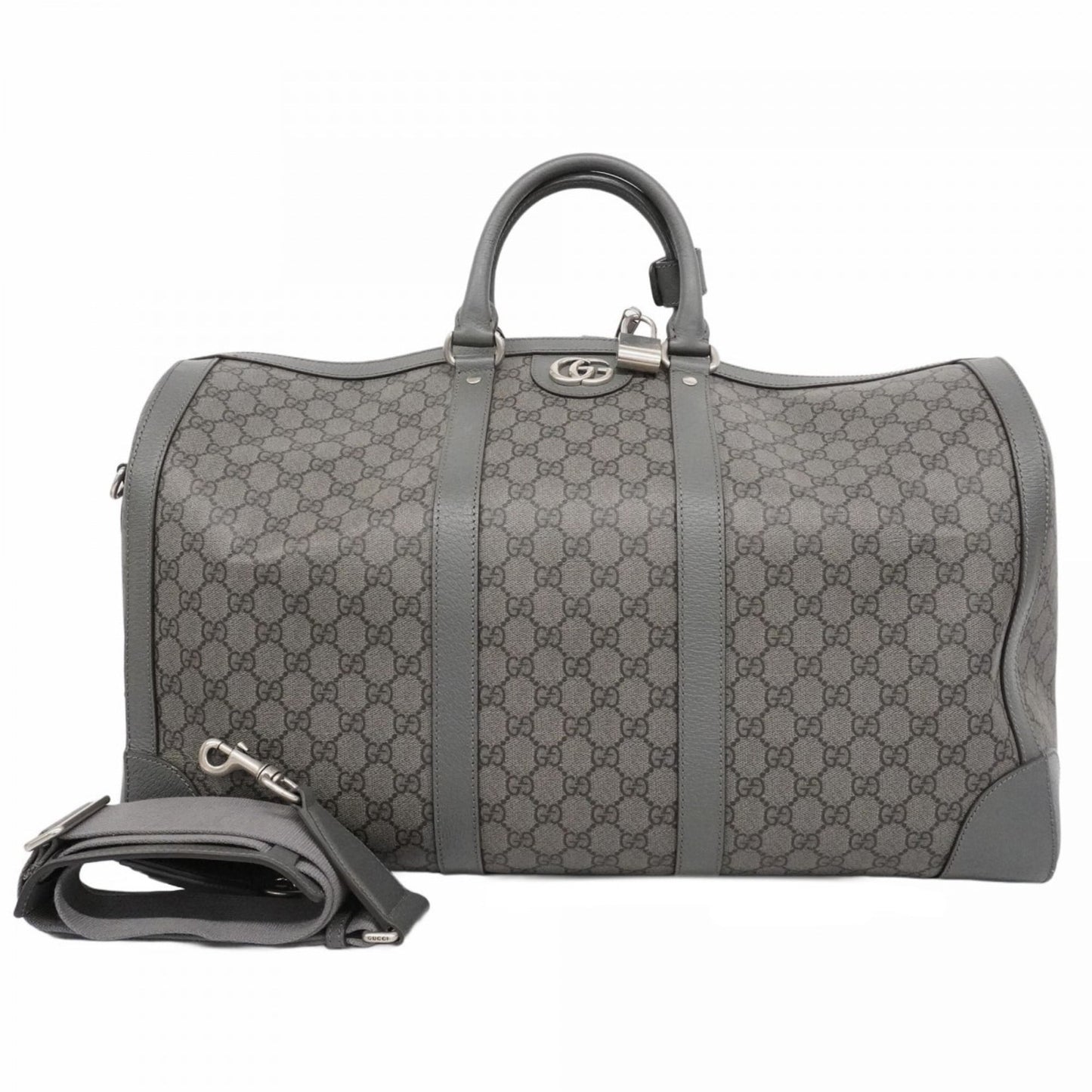 Gucci Gray Pvc Boston Bag ( )