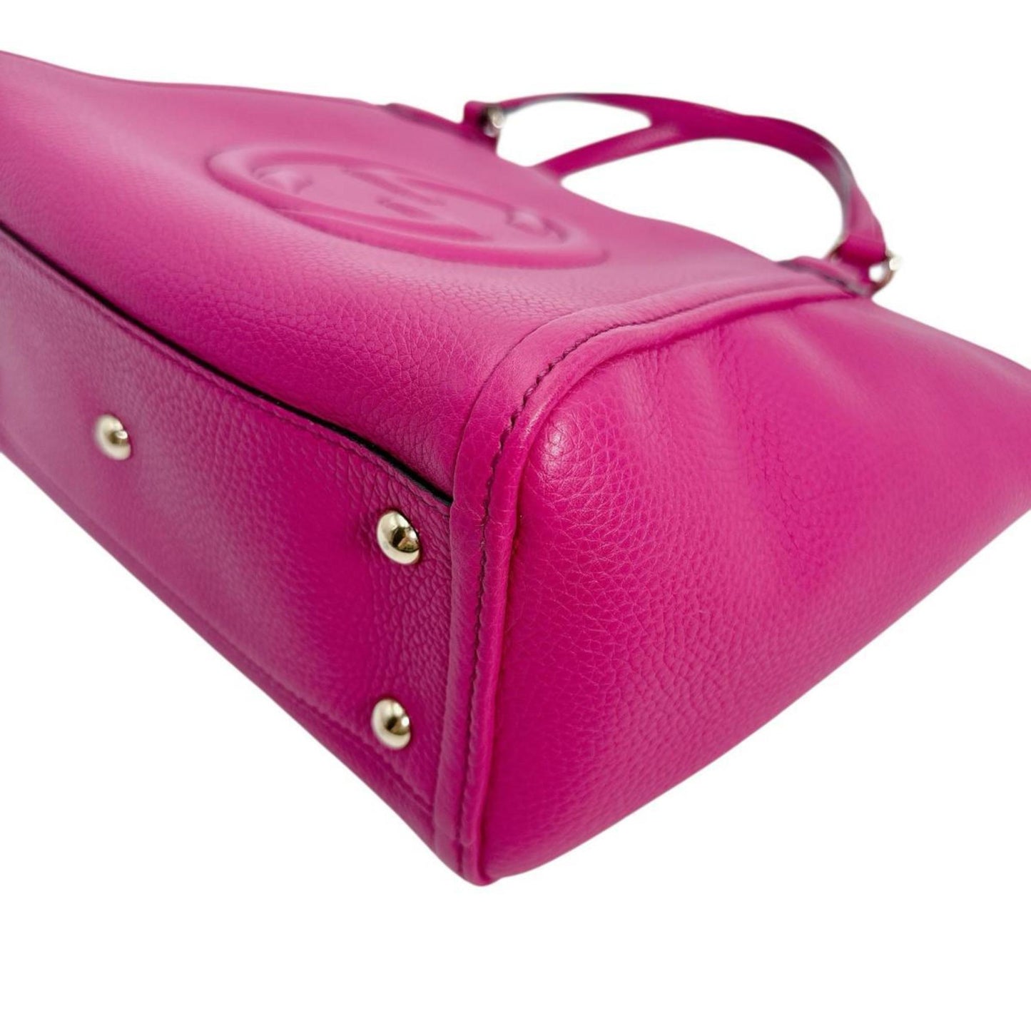 Gucci Pink Leather Handbag ( )