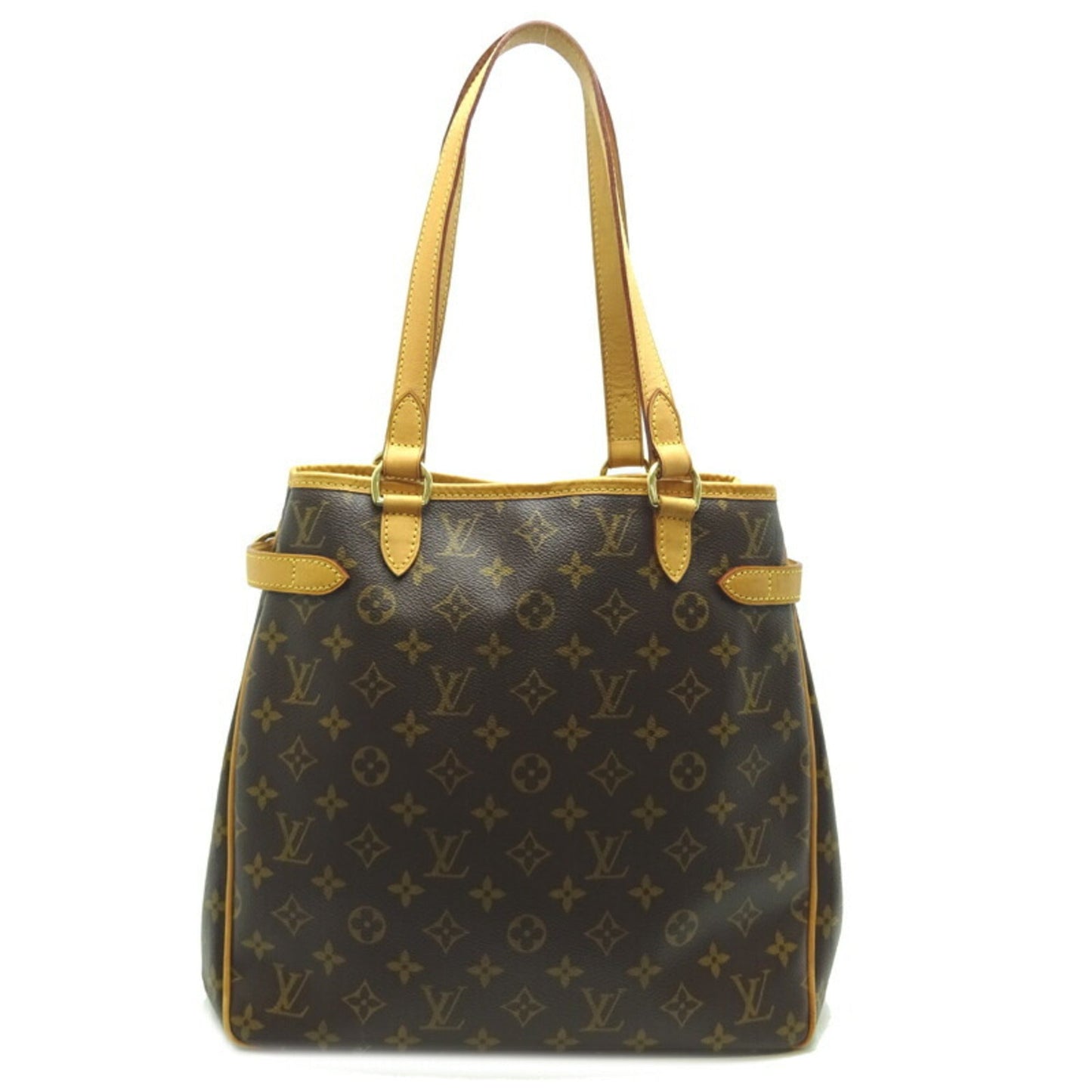 Louis Vuitton Batignolles Vertical Women's Shoulder Bag Monogram Brown
