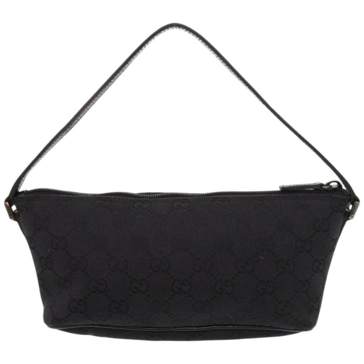 Gucci Gg Canvas Black Gg Canvas Handbag Pouch ( )