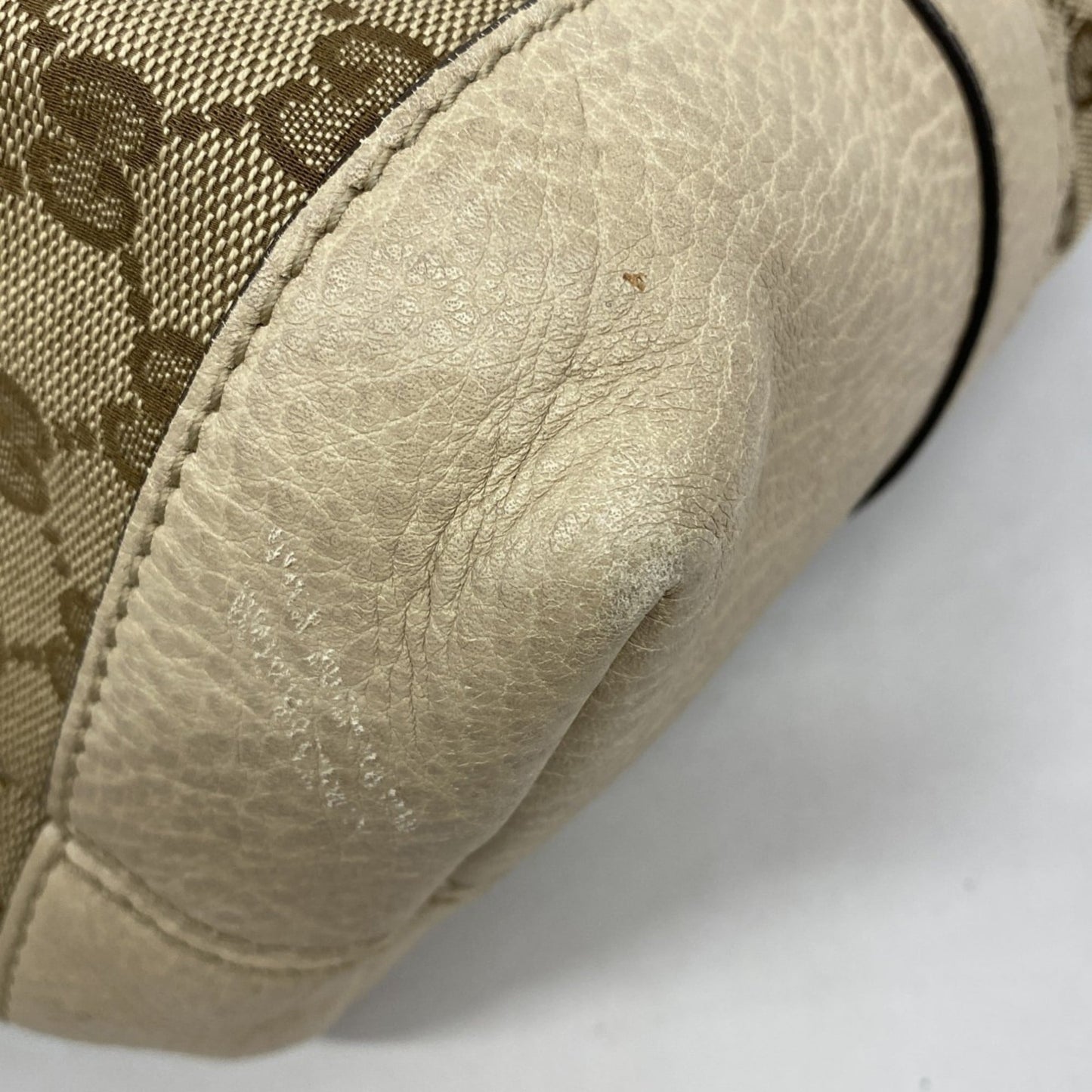 Gucci Beige Canvas Tote Bag ( )