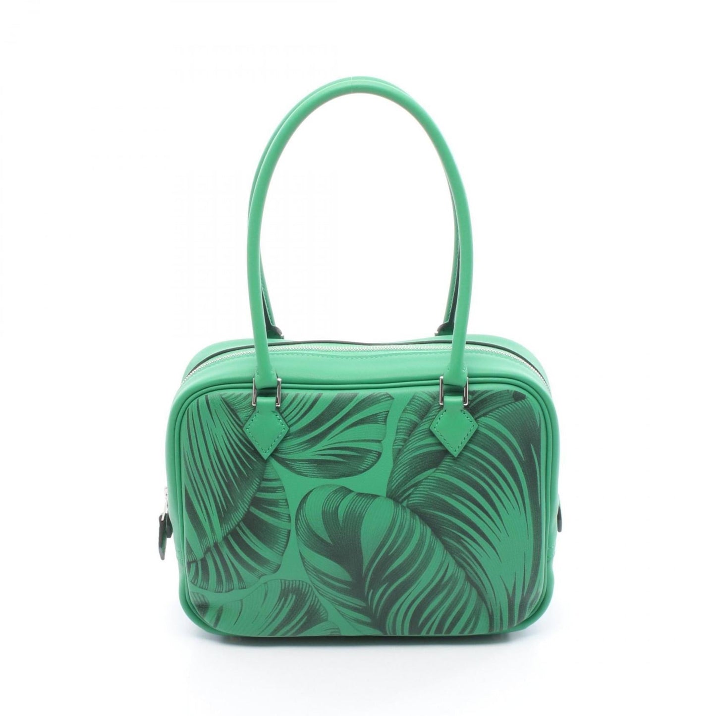Hermes Green Swift Leather Handbag ( )