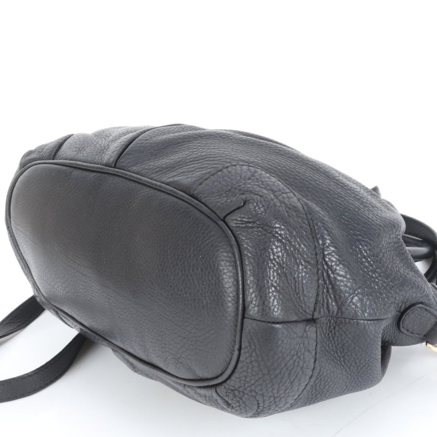 Gucci Black Leather Shoulder Bag ( )