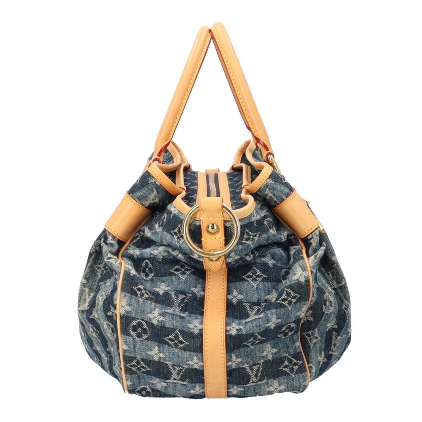 LOUIS VUITTON Cavalier GM Monogram Shoulder Bag Blue Ladies