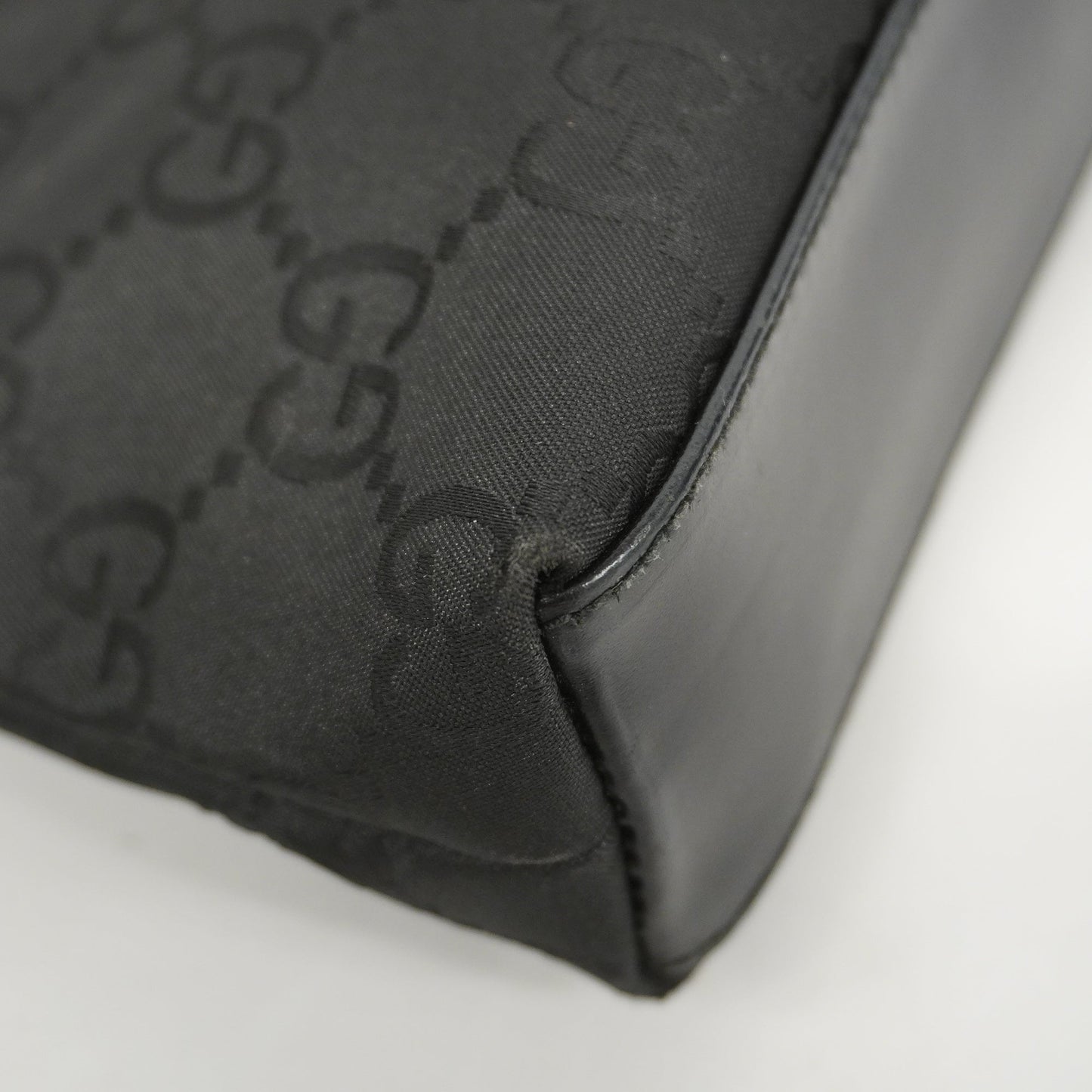 GUCCI Auth  Pouch 039 1117 Women's Nylon Pouch Black