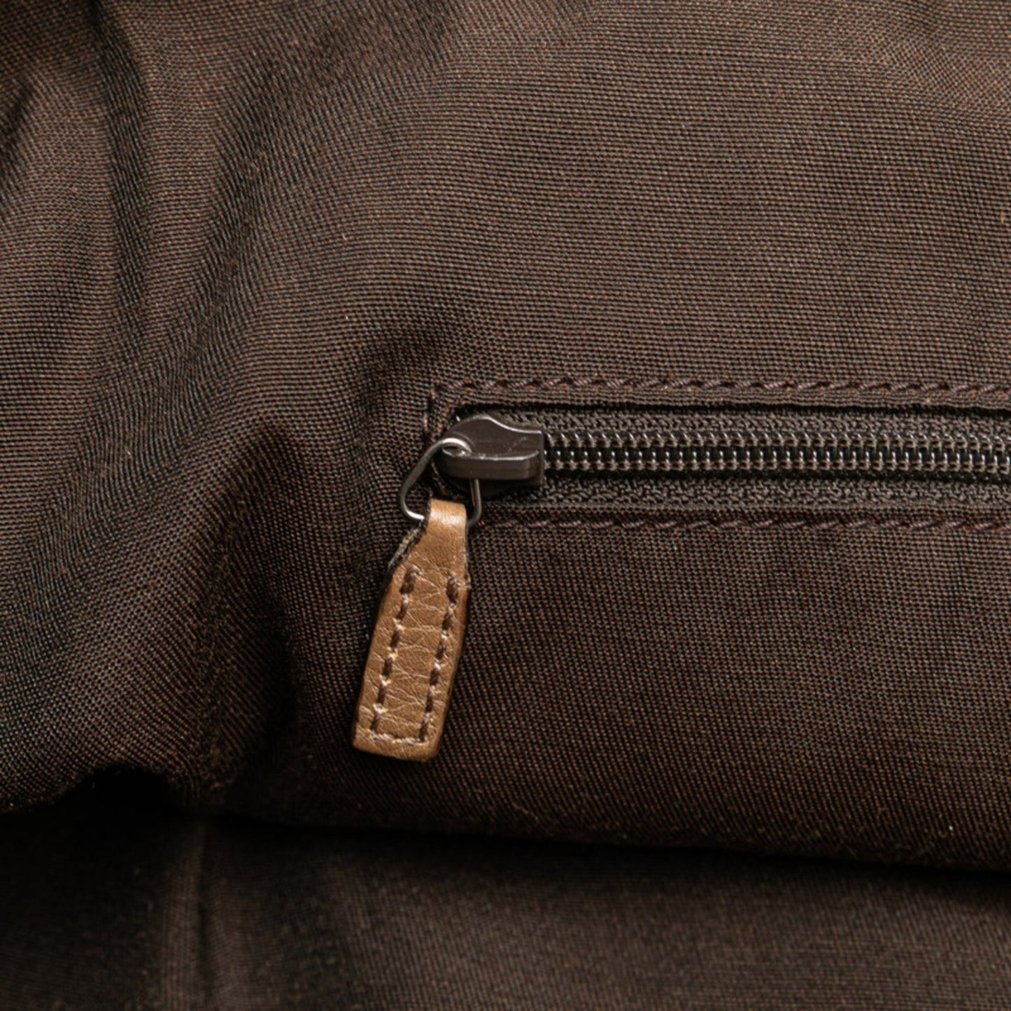 Gucci Brown Leather Shoulder Bag Tote Bag ( )