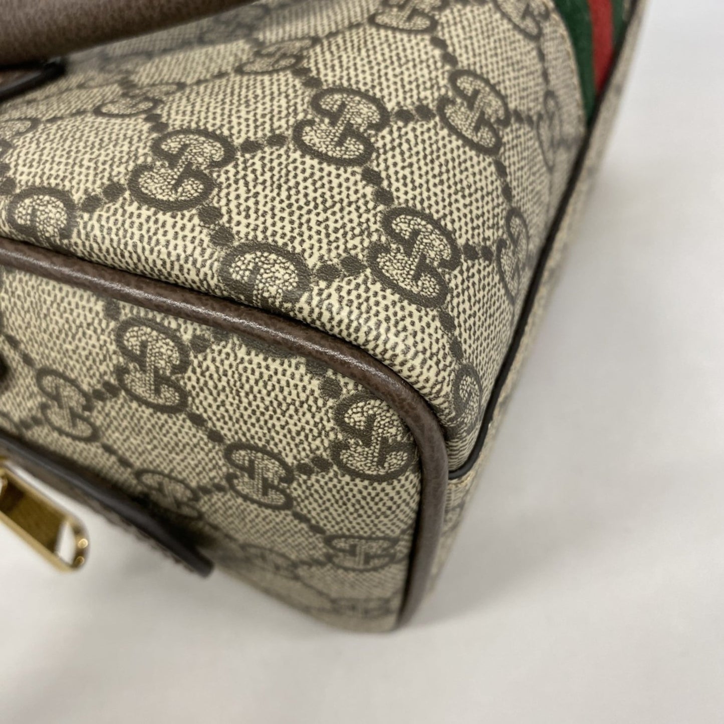 Gucci Brown Pvc Handbag ( )