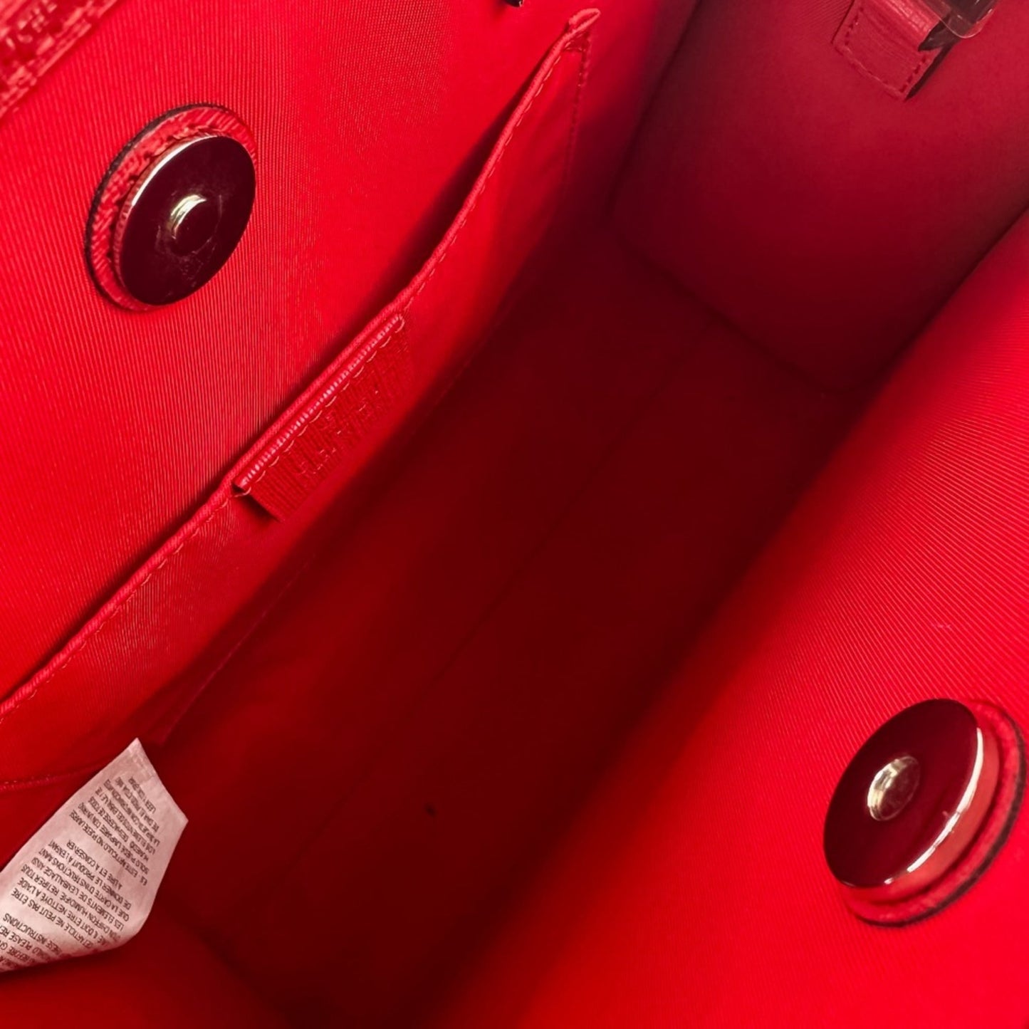 Gucci Beige Red Color Gg Supreme Tote Bag ( )
