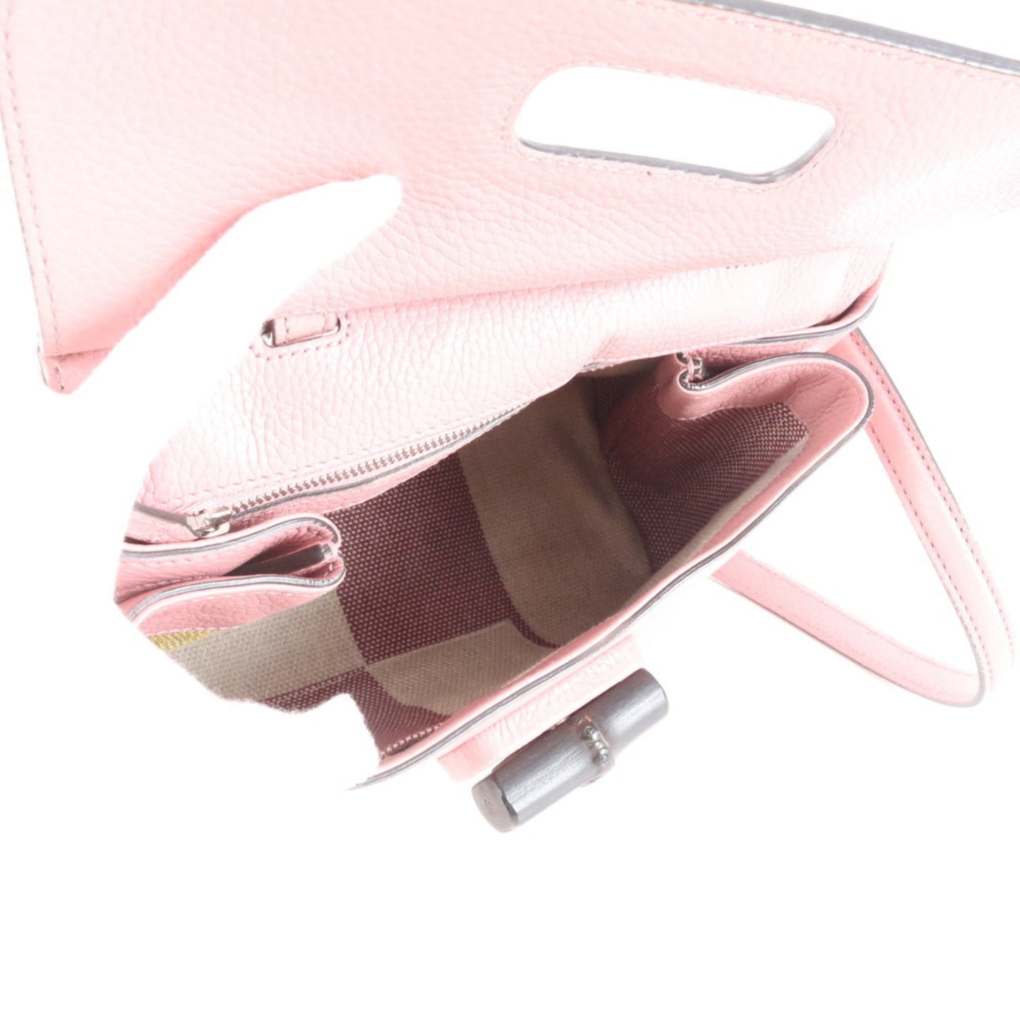 Gucci Pink Leather Shoulder Bag ( )
