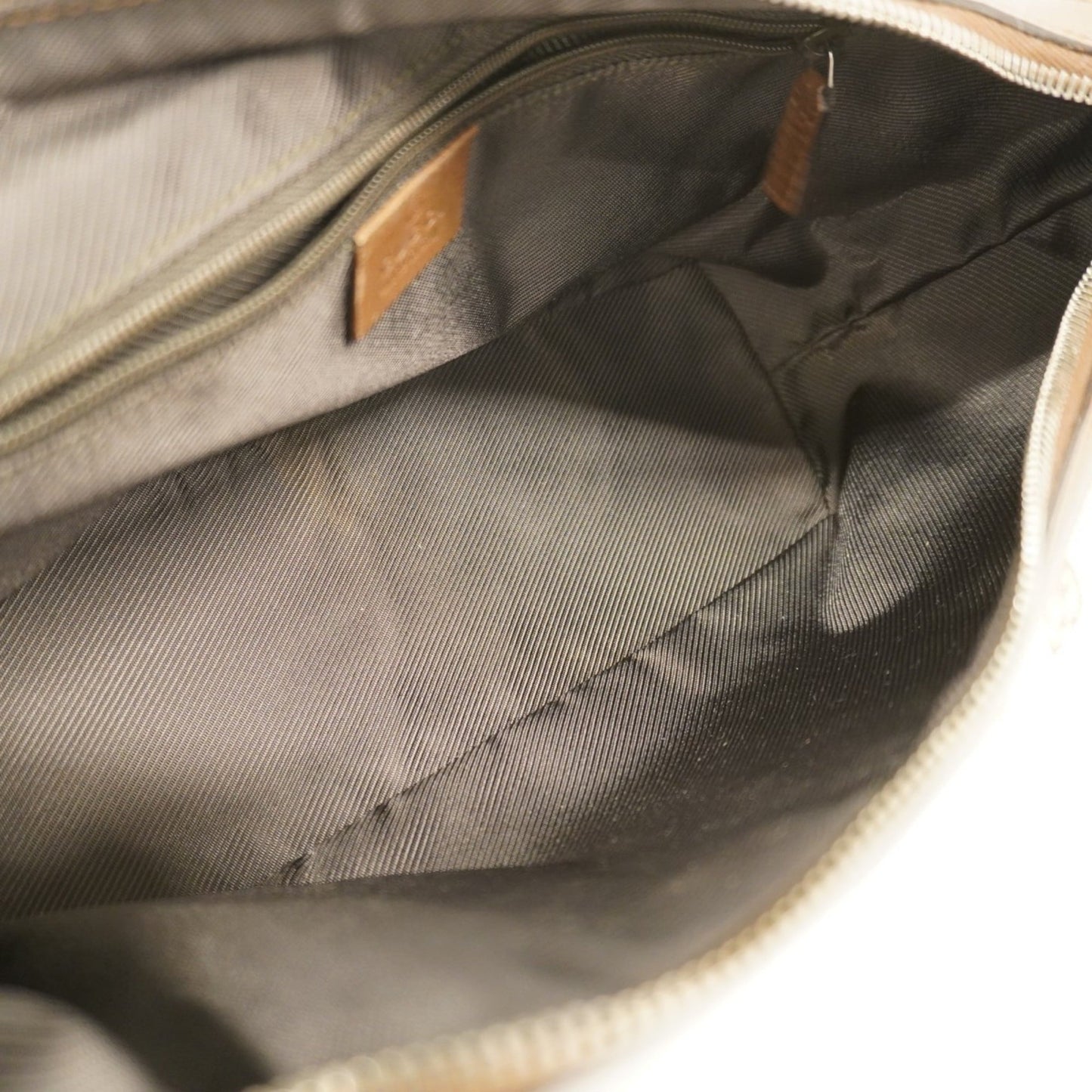 Gucci Brown Canvas Shoulder Bag ( )