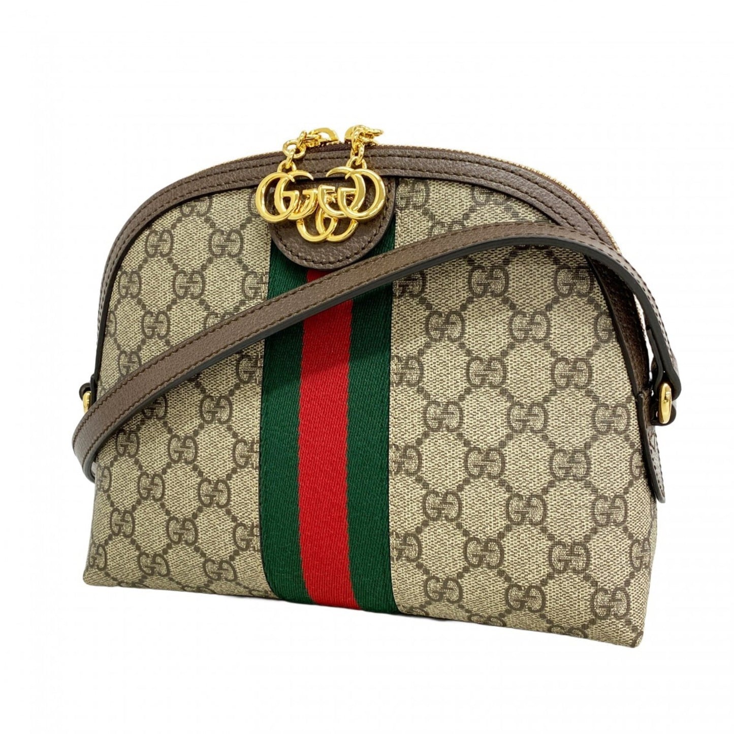 Gucci Brown Pvc Shoulder Bag ( )