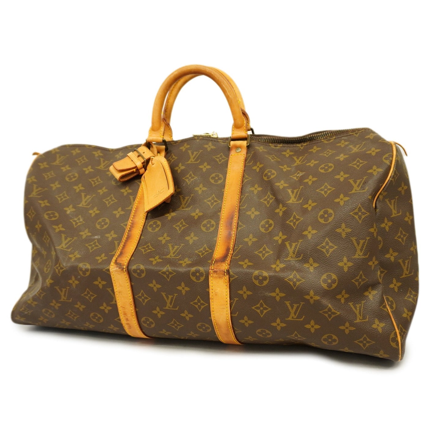 LOUIS VUITTON Auth  Monogram Keepol 55 M41424 Unisex Boston Bag