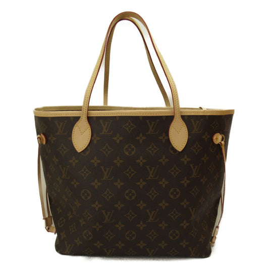 LOUIS VUITTON Neverfull MM Brown Beige Monogram PVC coated canvas Tote