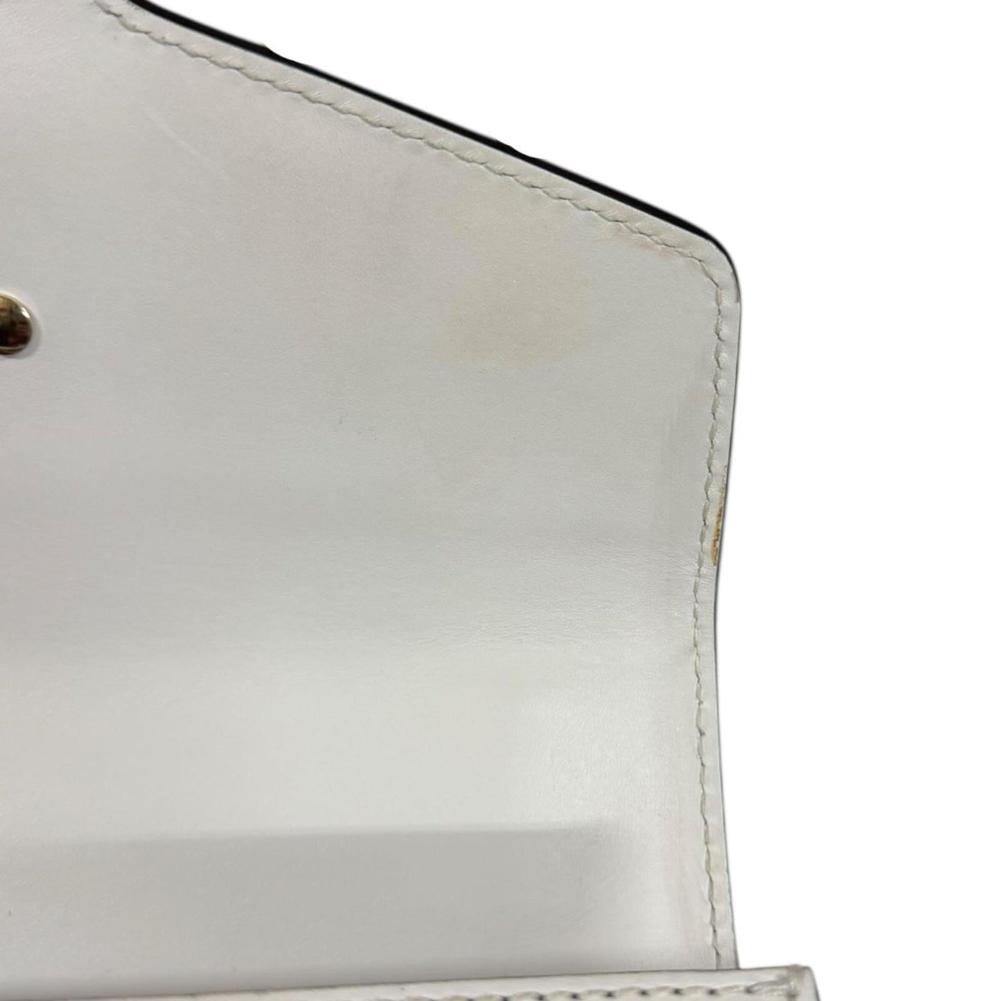 Gucci Ivory White Leather Shoulder Bag ( )