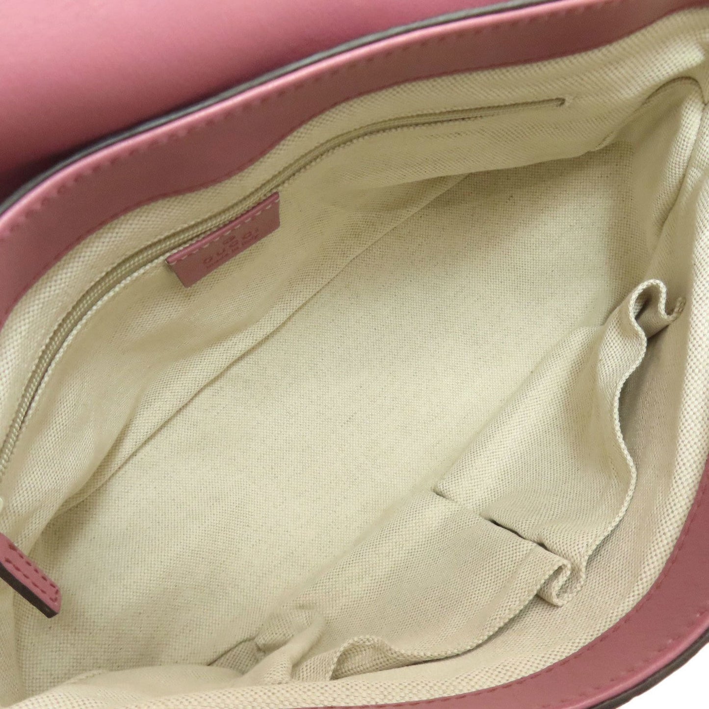 Gucci Pink Leather Shoulder Bag ( )