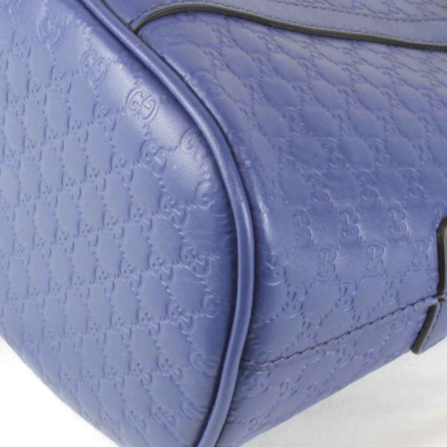 Gucci Blue Leather Handbag ( )