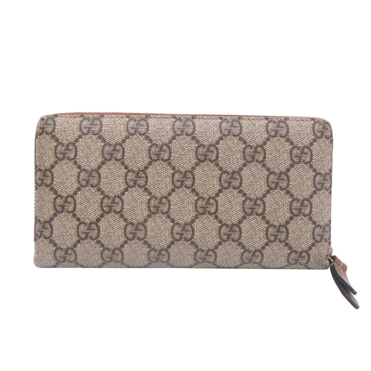 Gucci Beige Gg Supreme Long Wallet (Bi-Fold) ( )