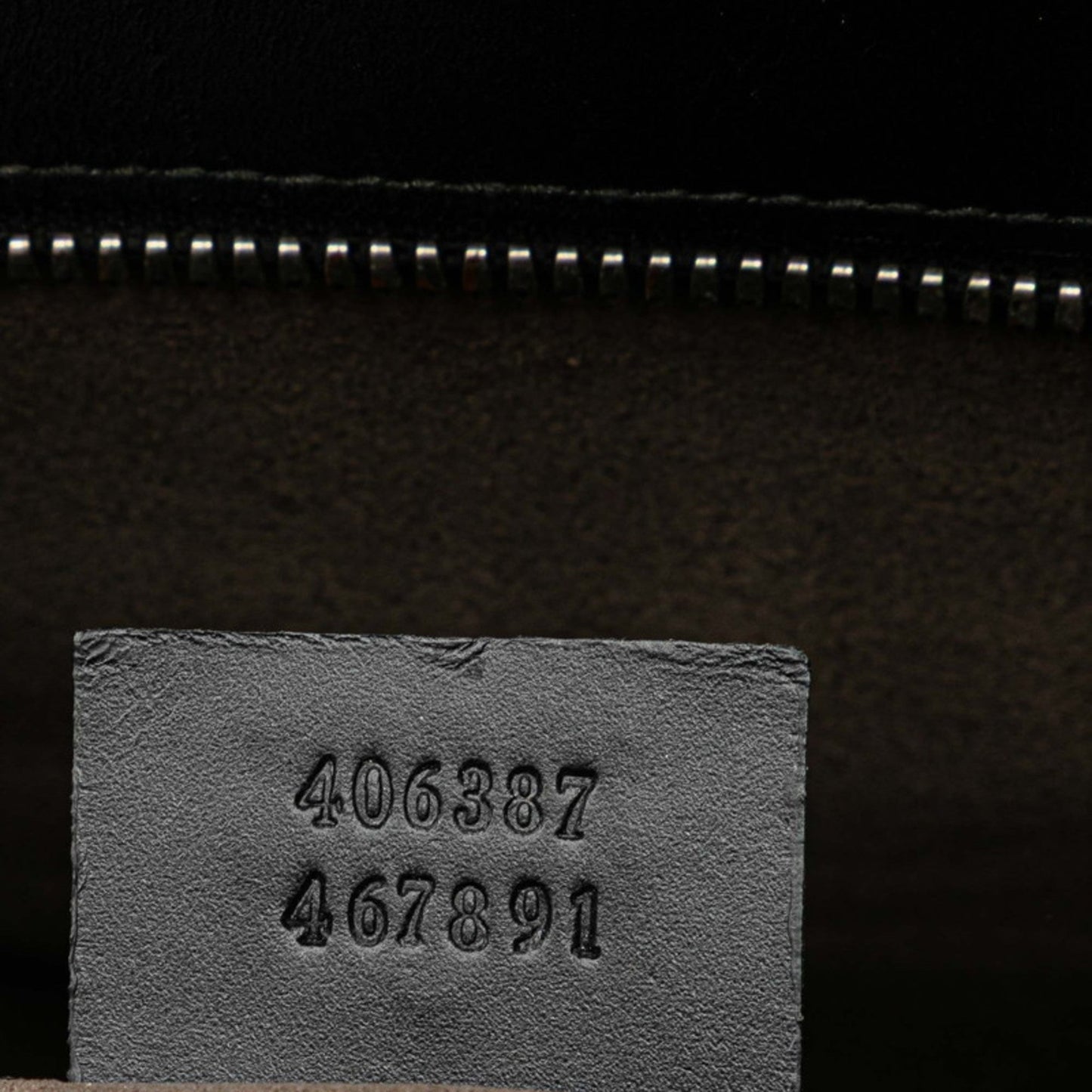 Gucci Beige Black Pvc Leather Shoulder Bag Tote Bag ( )