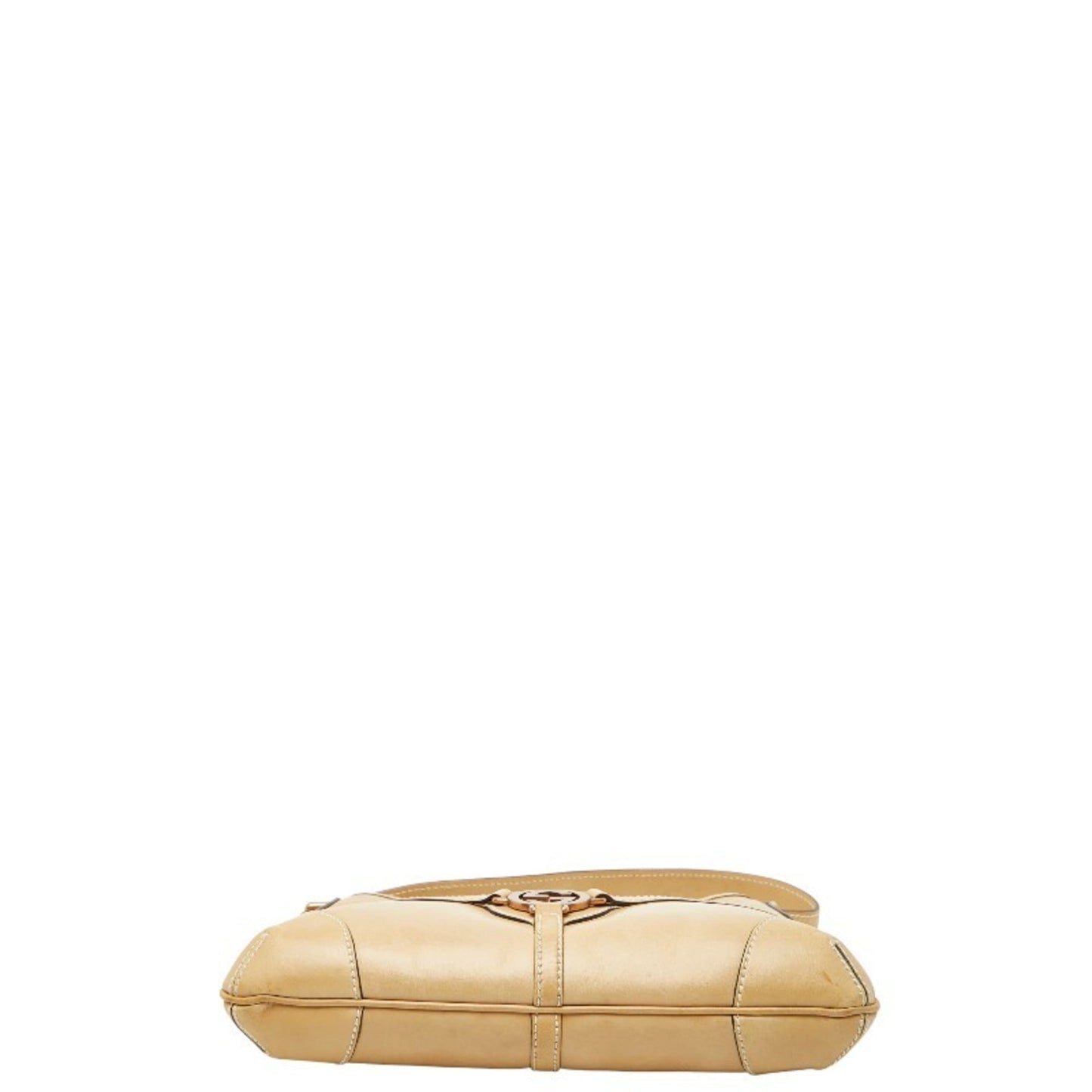 Gucci Beige Leather Shoulder Bag ( )