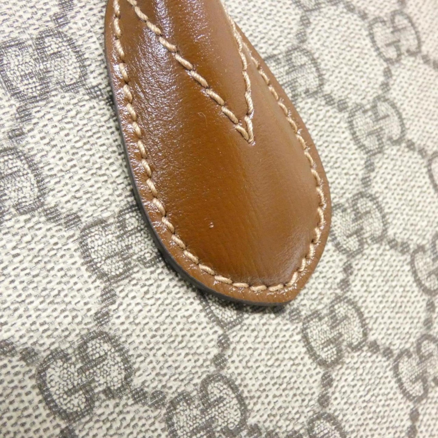 Gucci Beige Brown Gg Supreme Handbag ( )