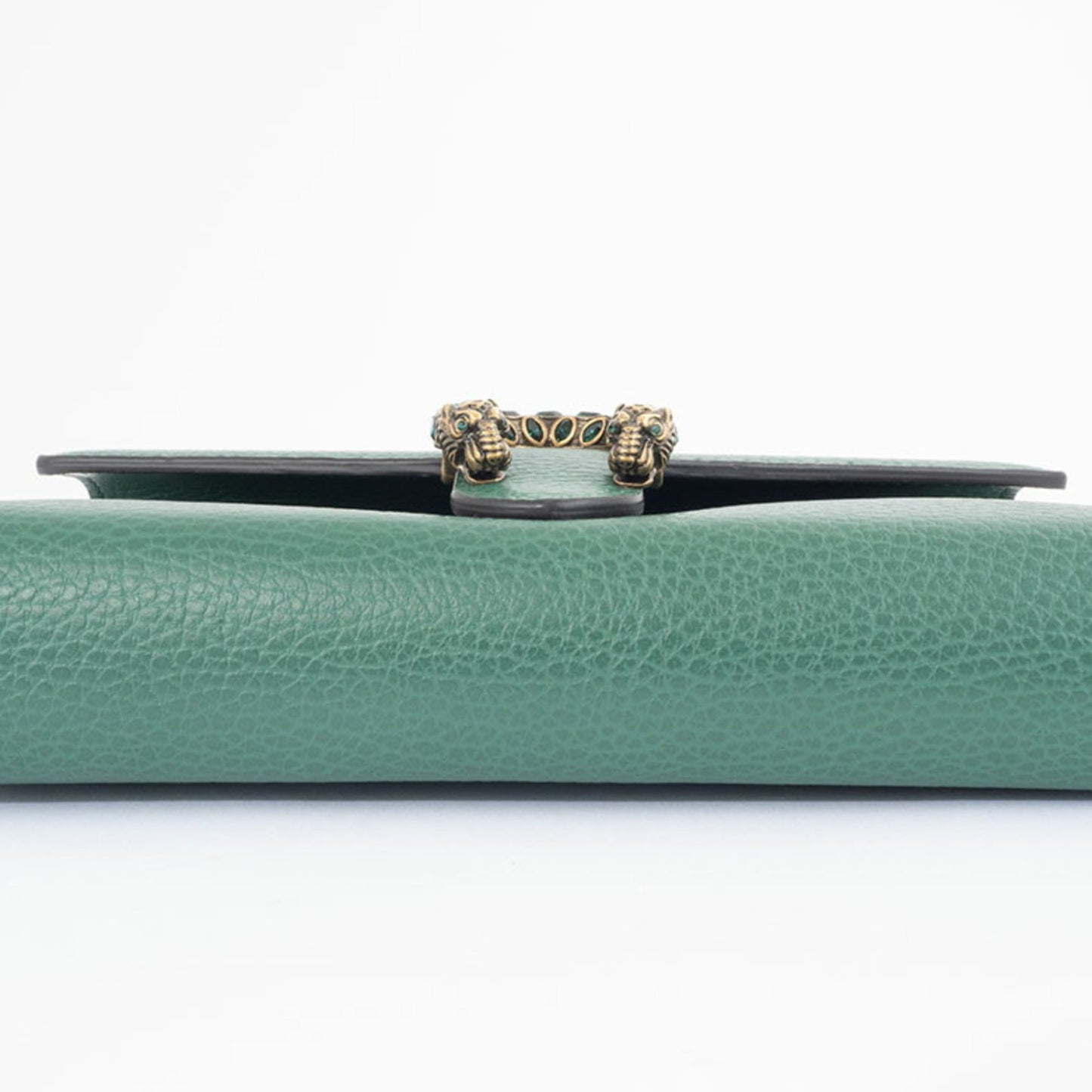 Gucci Green Leather Shoulder Bag ( )