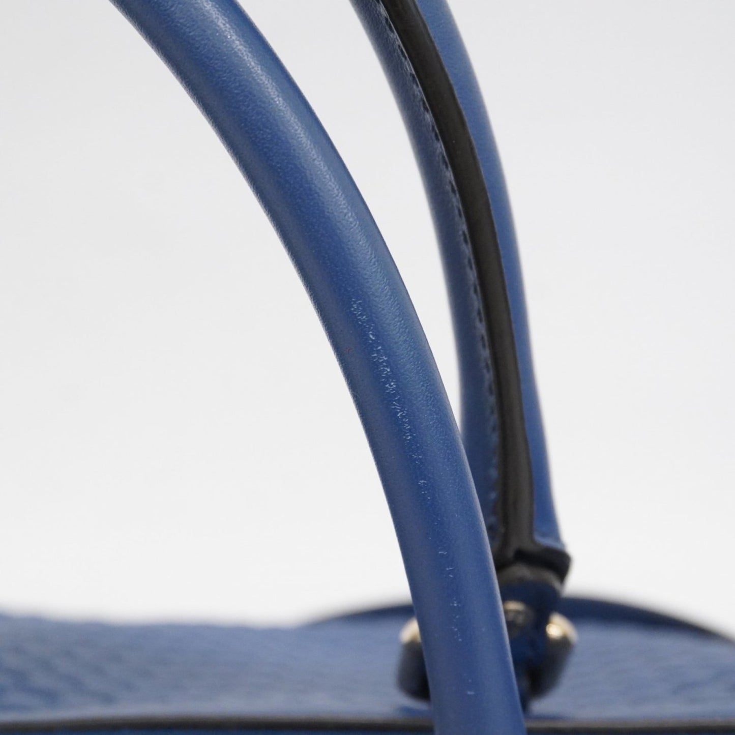 Gucci Blue Leather Handbag ( )