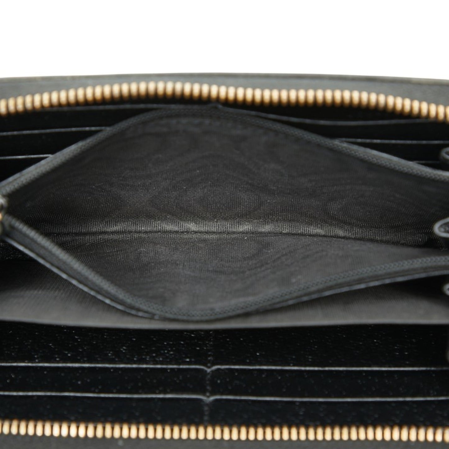 Gucci Black Leather Long Wallet (Bi-Fold) ( )