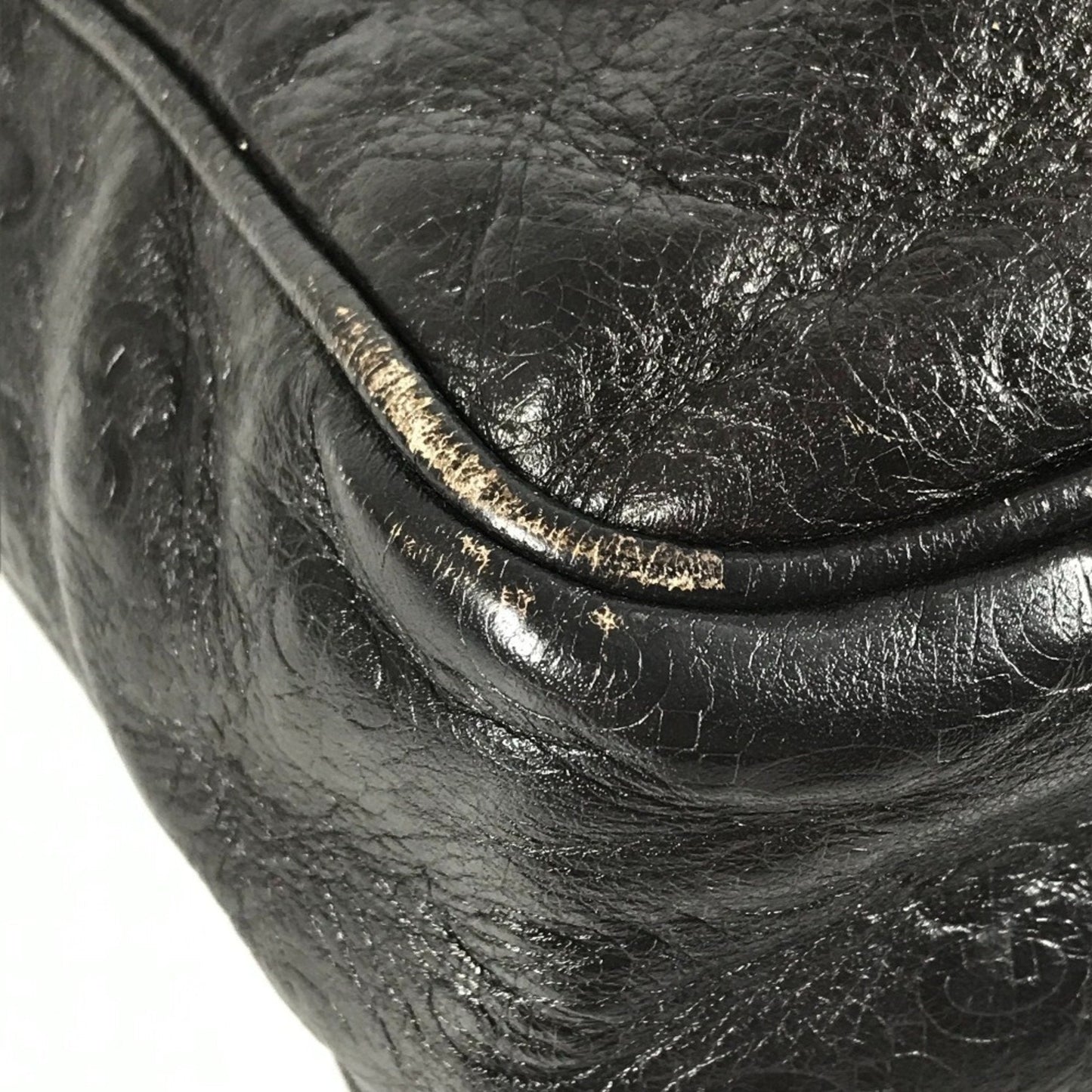 Gucci Brown Leather Pochette Shoulder Bag ( )