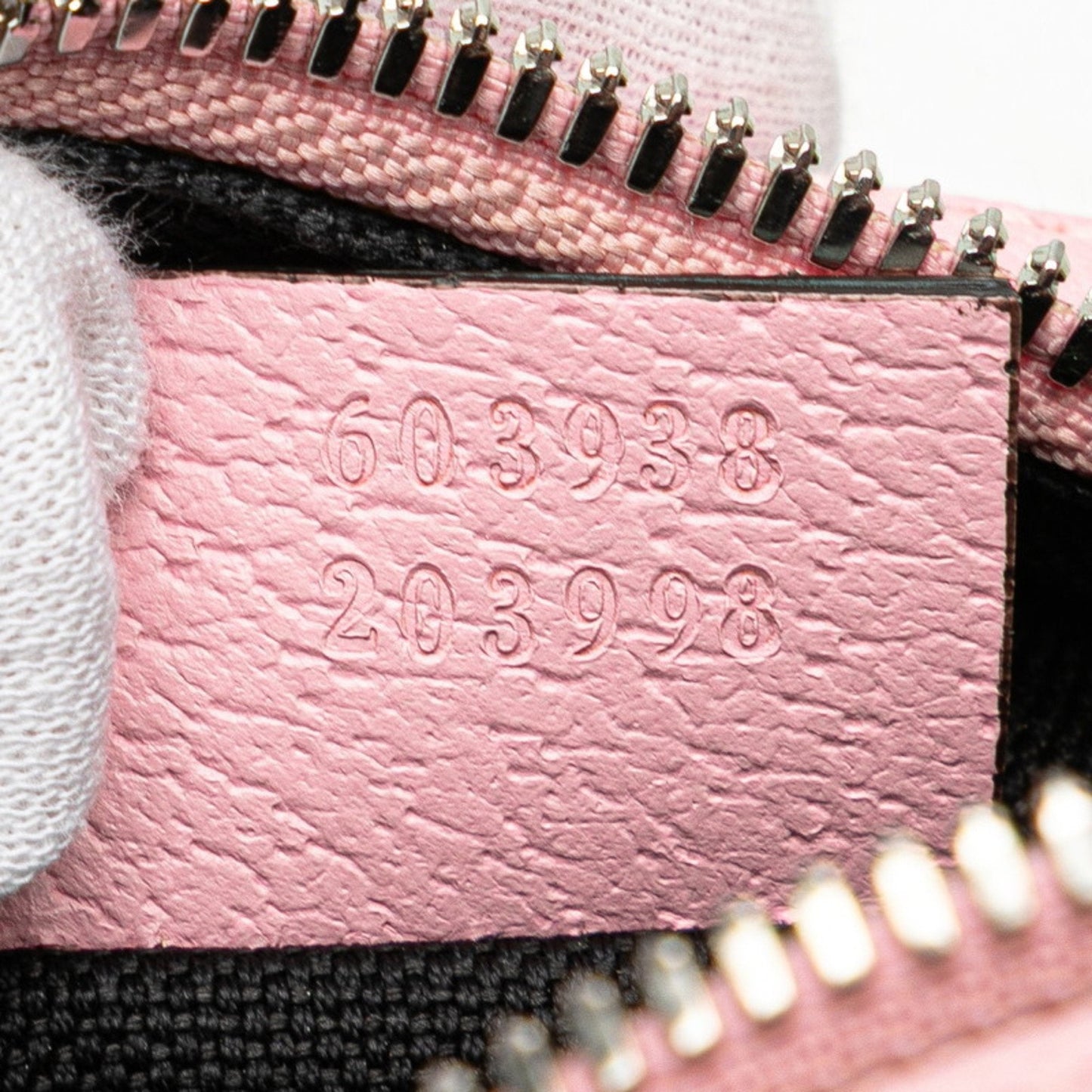 Gucci Black Multi-Color Pink Pvc Leather Shoulder Bag ( )