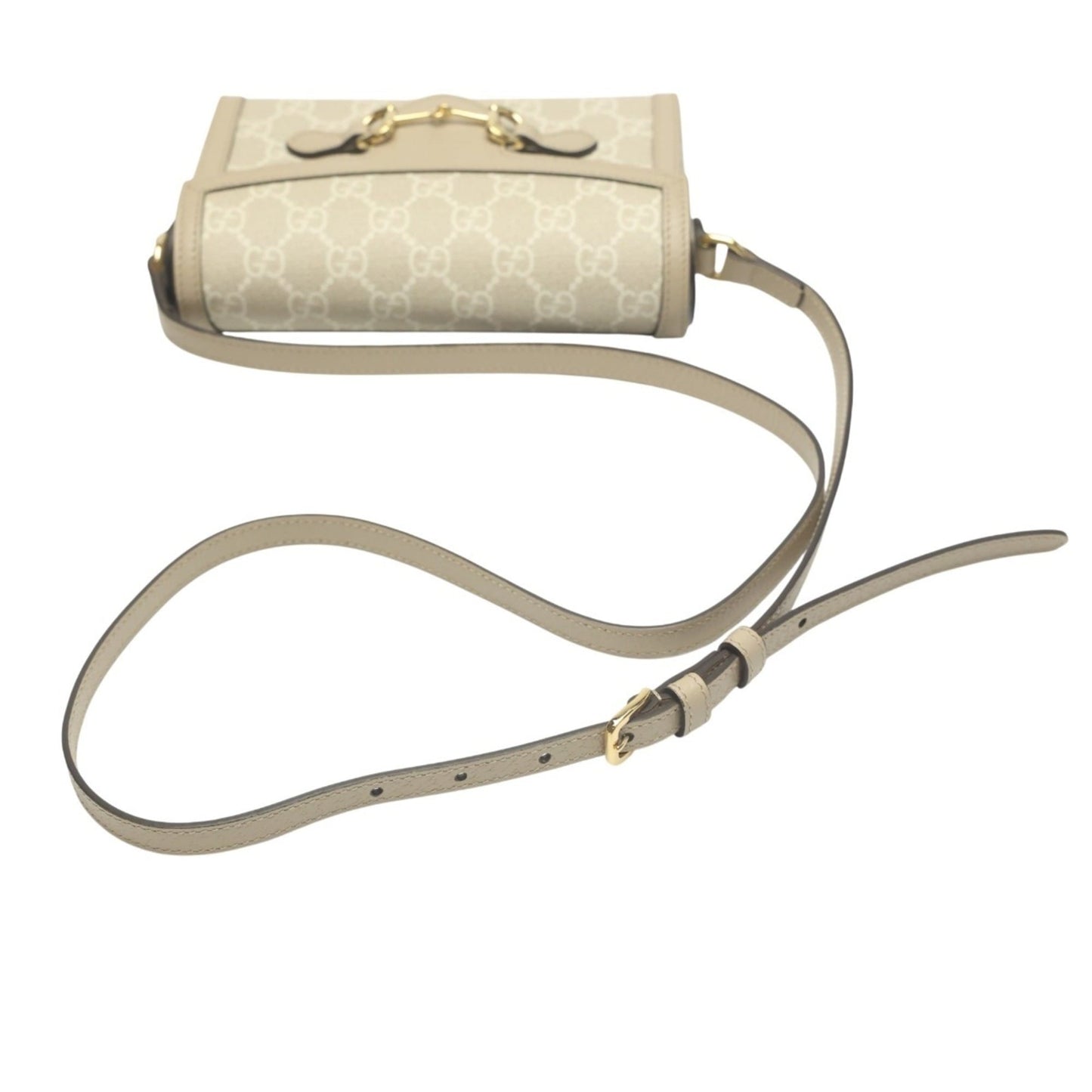 Gucci Beige Pvc Shoulder Bag ( )