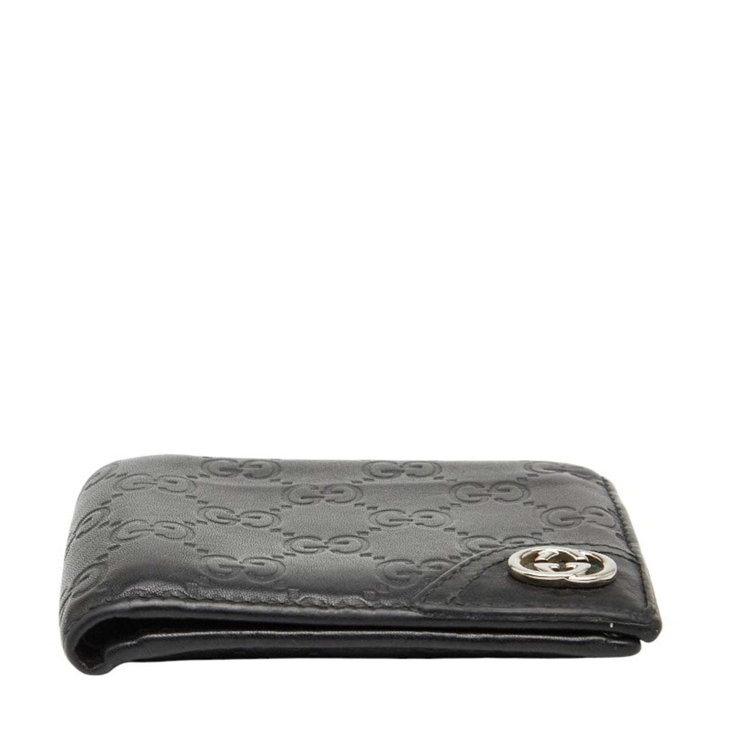 Gucci Black Leather Wallet (Bi-Fold) ( )