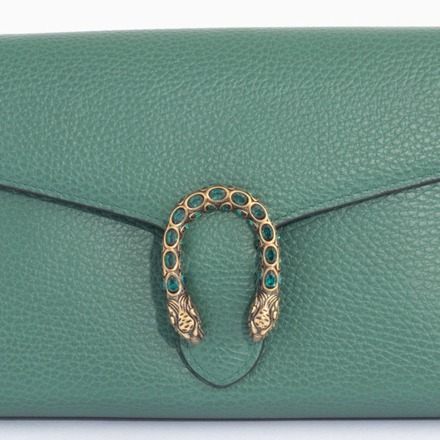 Gucci Green Leather Shoulder Bag ( )