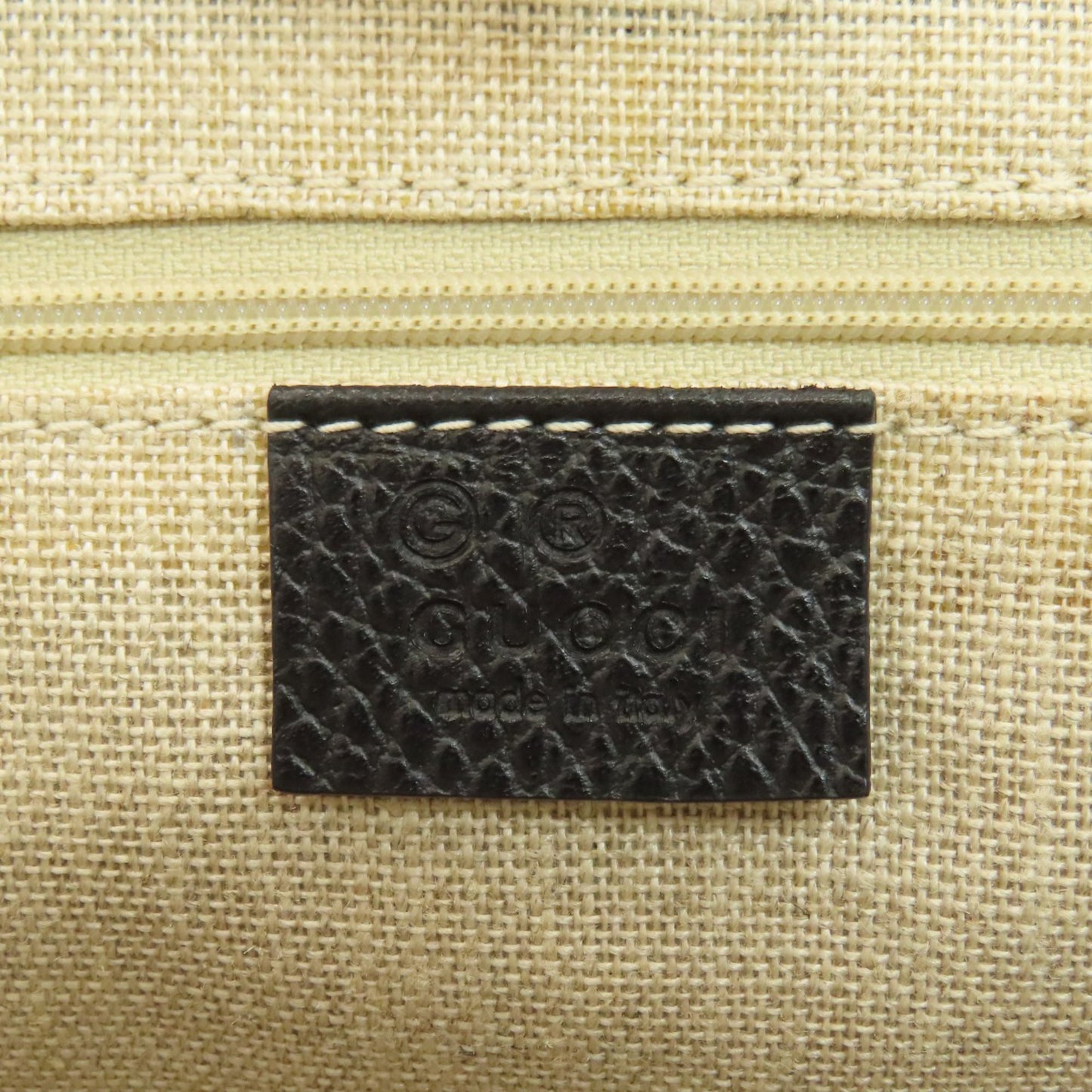 Gucci Black Leather Handbag ( )