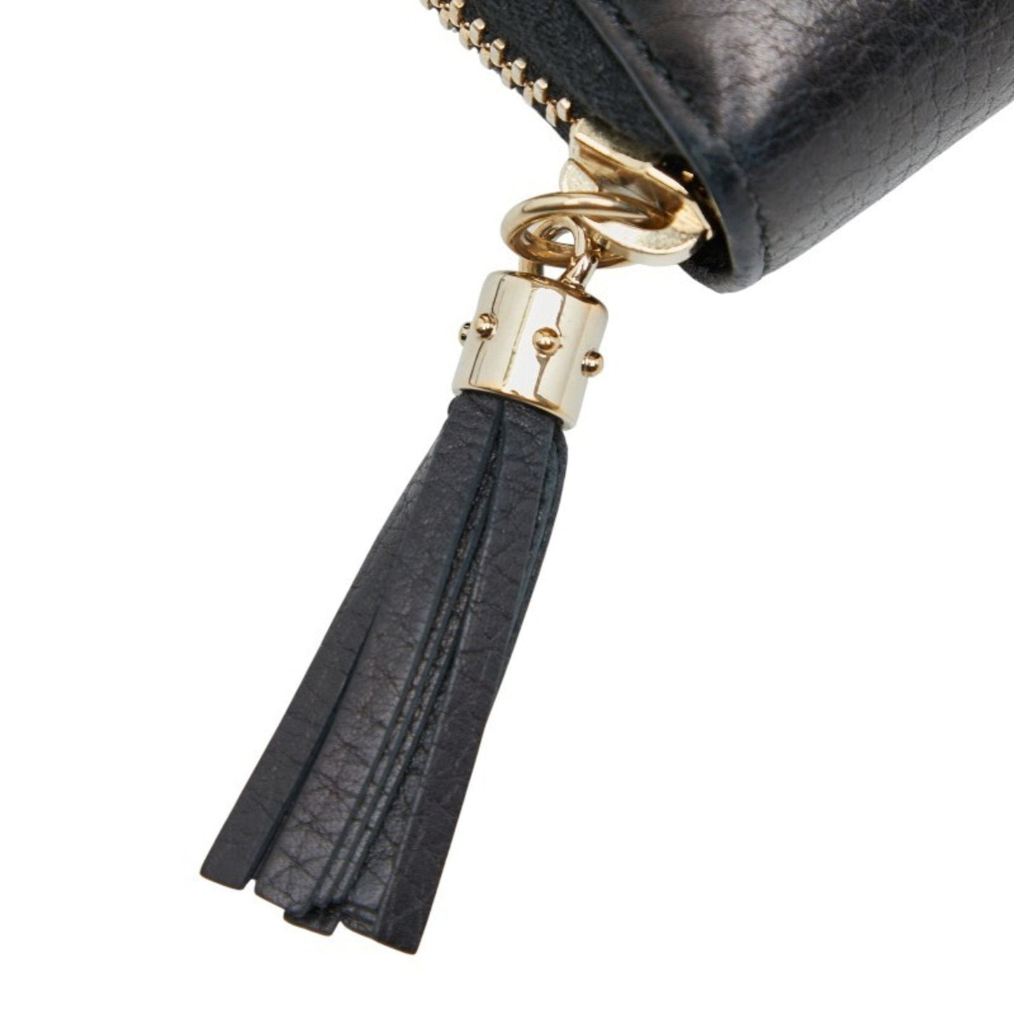 Gucci Navy Leather Long Wallet (Bi-Fold) ( )