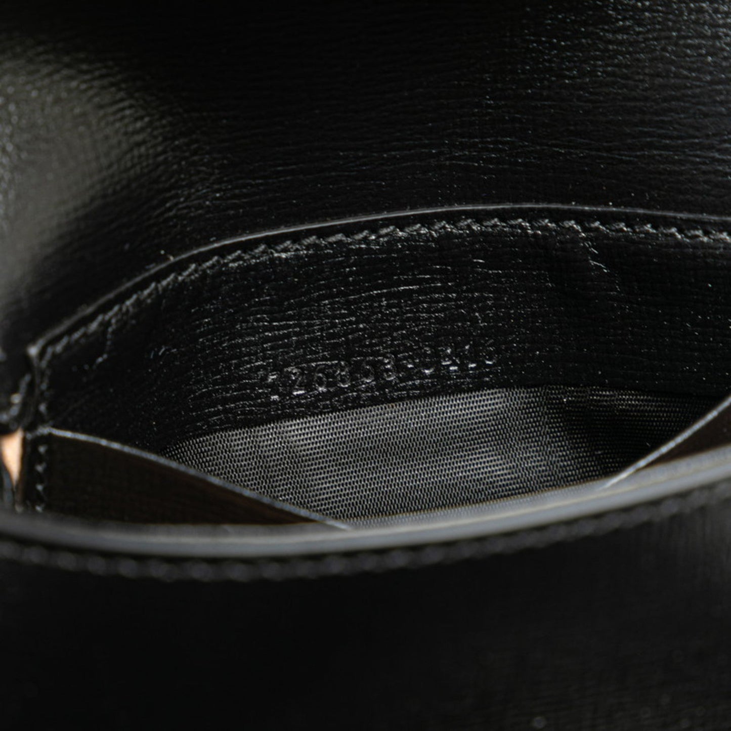 Gucci Black Pvc Leather Shoulder Bag ( )