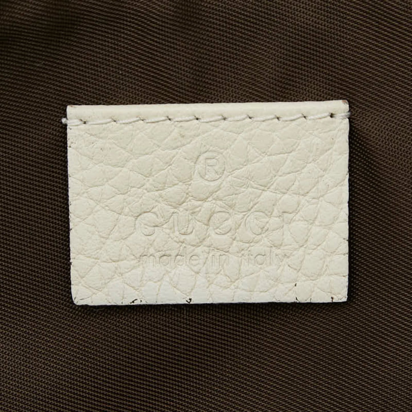Gucci Ivory White Leather Clutch Bag ( )