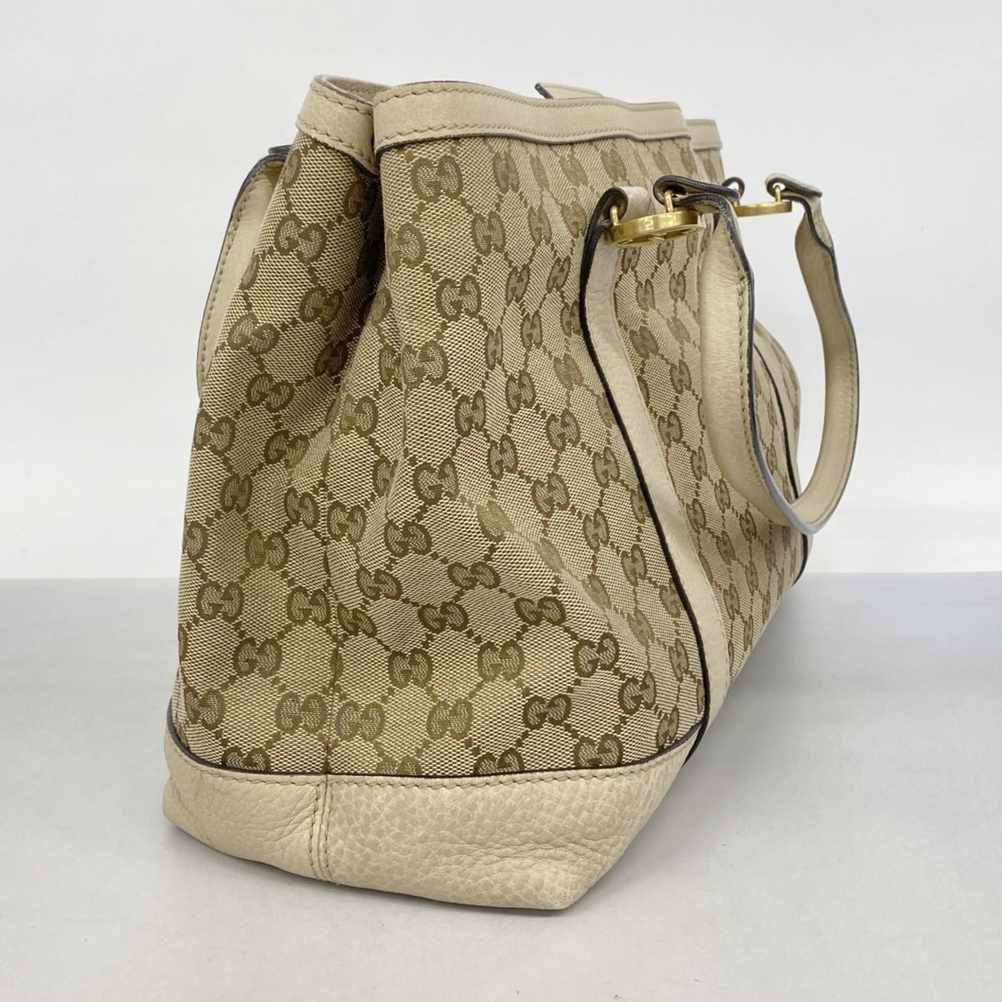 Gucci Beige Canvas Tote Bag ( )