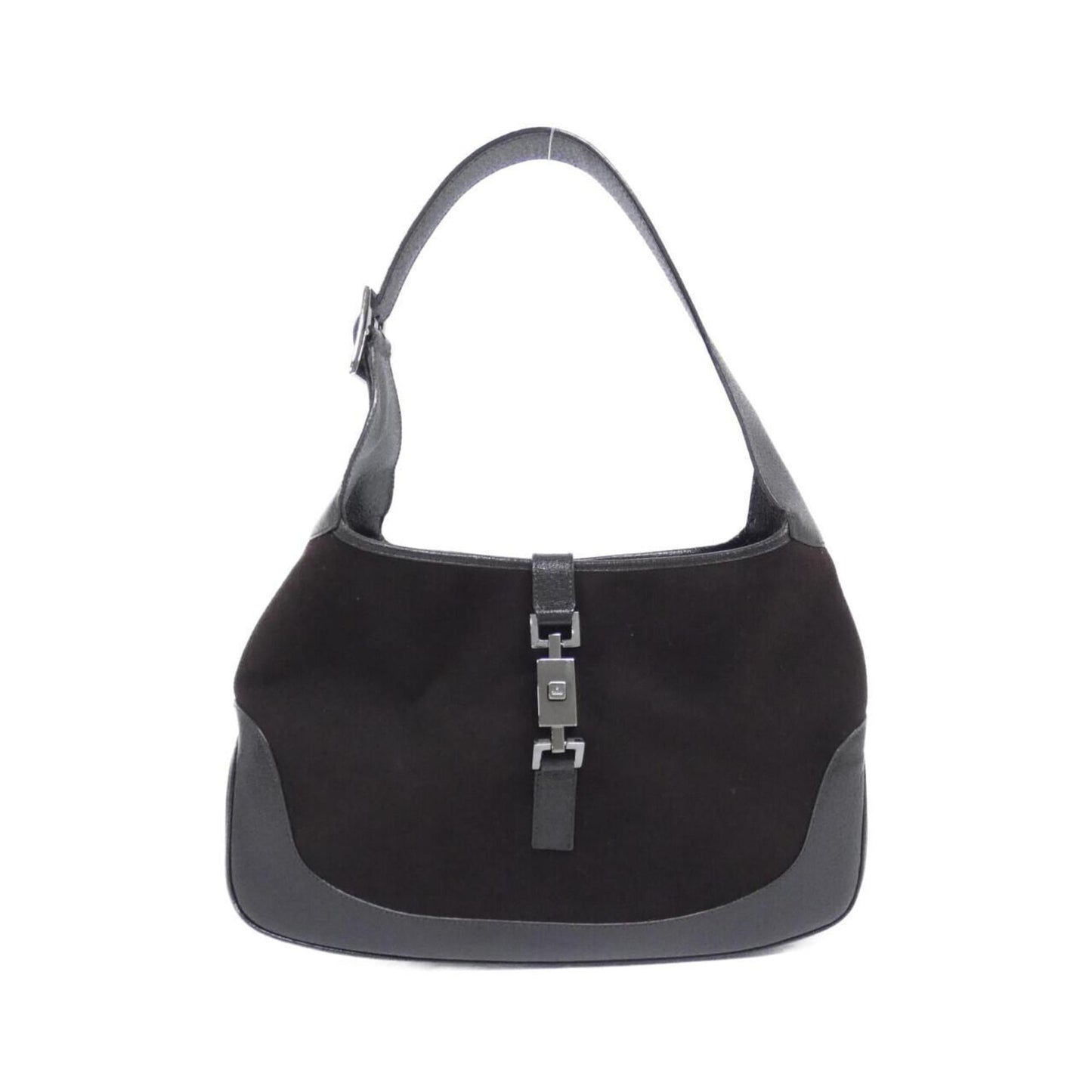 Gucci Brown Felt Shoulder Bag ( )
