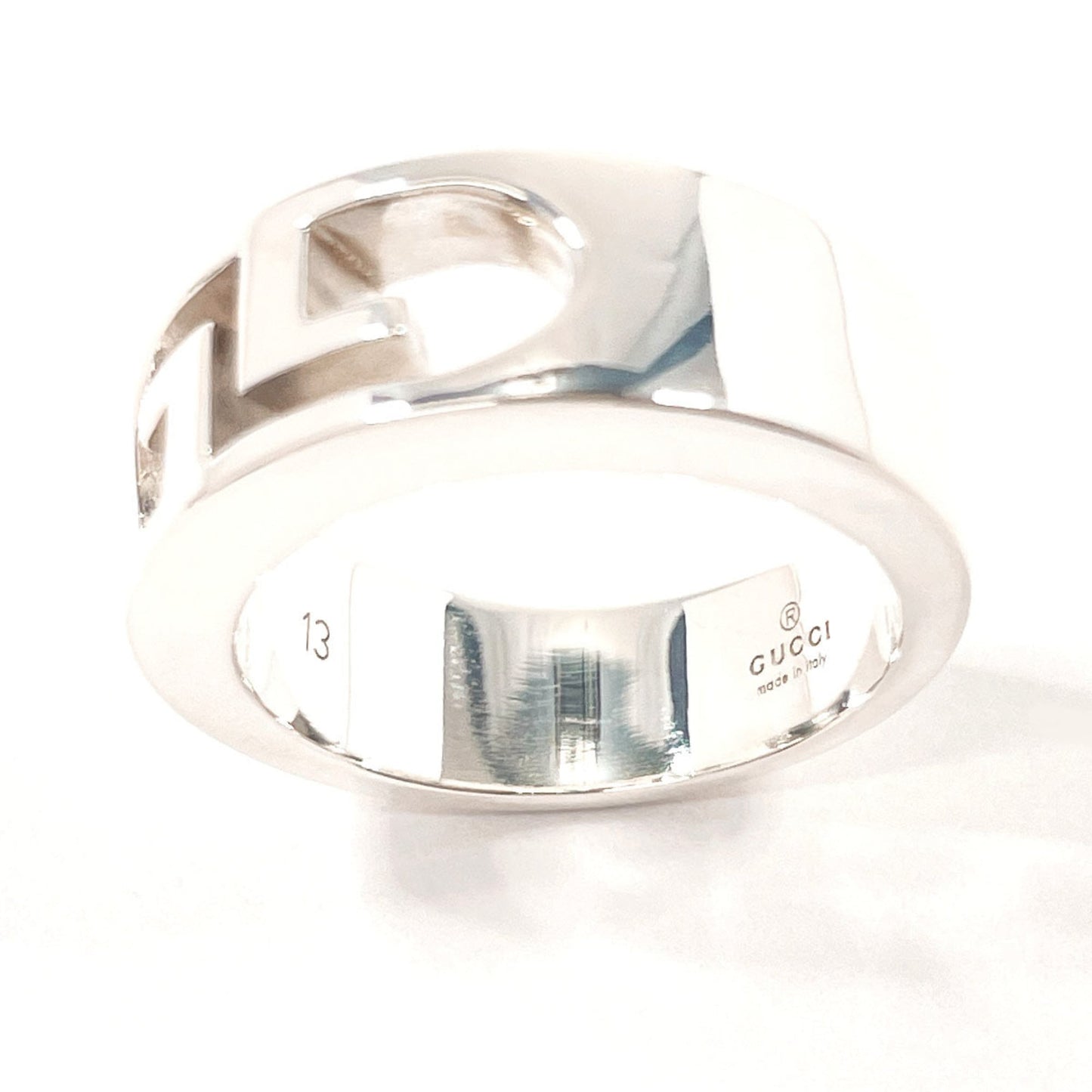 Gucci Silver Silver 925 Band Ring ( )