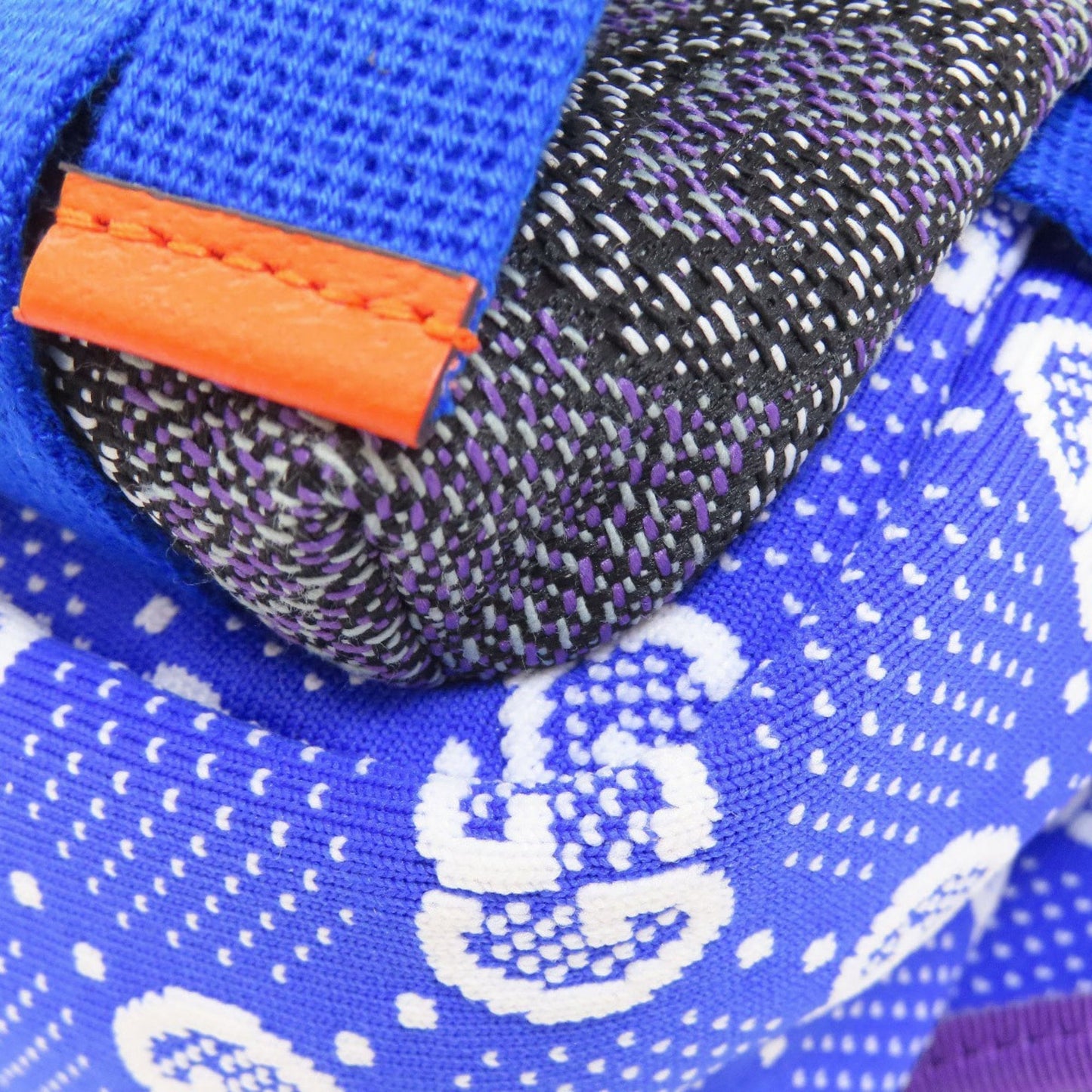 Gucci Blue Nylon Backpack ( )