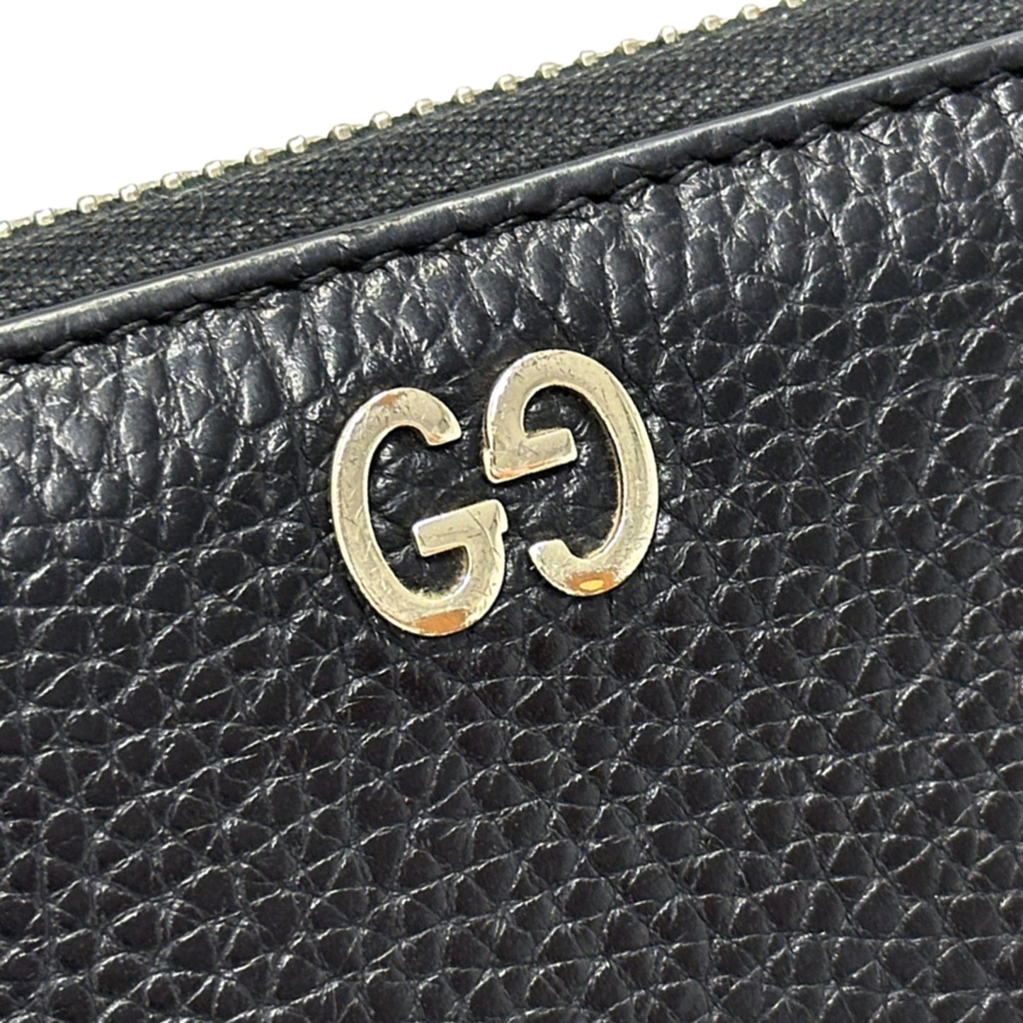 Gucci Black Leather Long Wallet (Bi-Fold) ( )