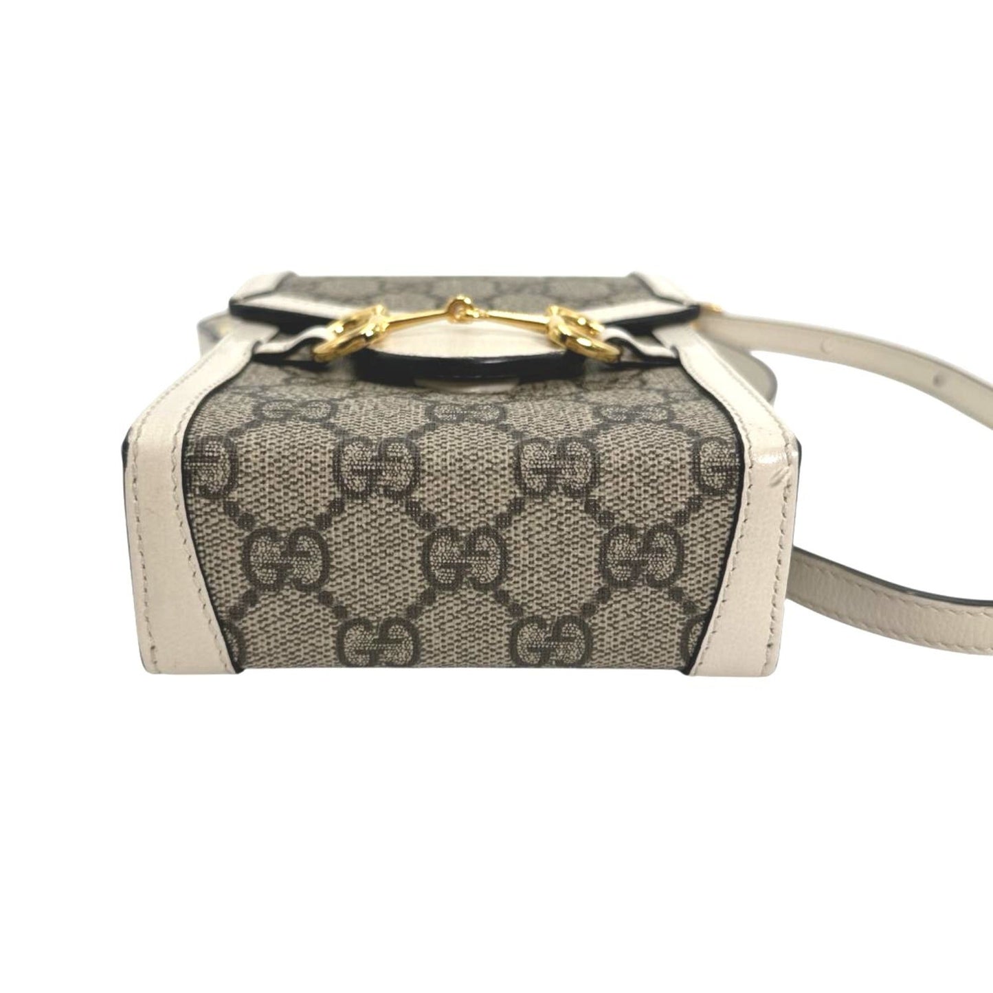 Gucci Beige Gg Canvas Shoulder Bag ( )
