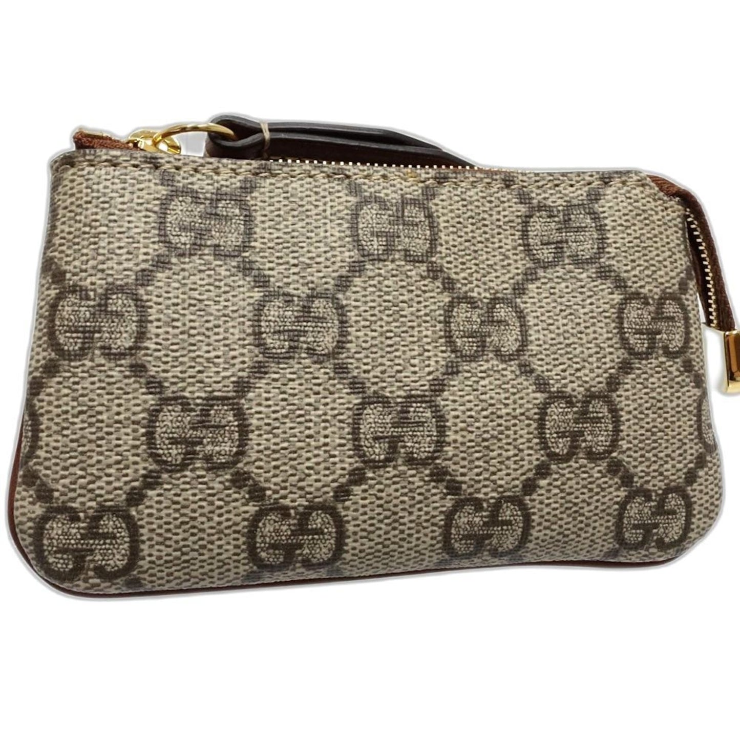 Gucci Brown Canvas Coin Purse/Coin Case ( )