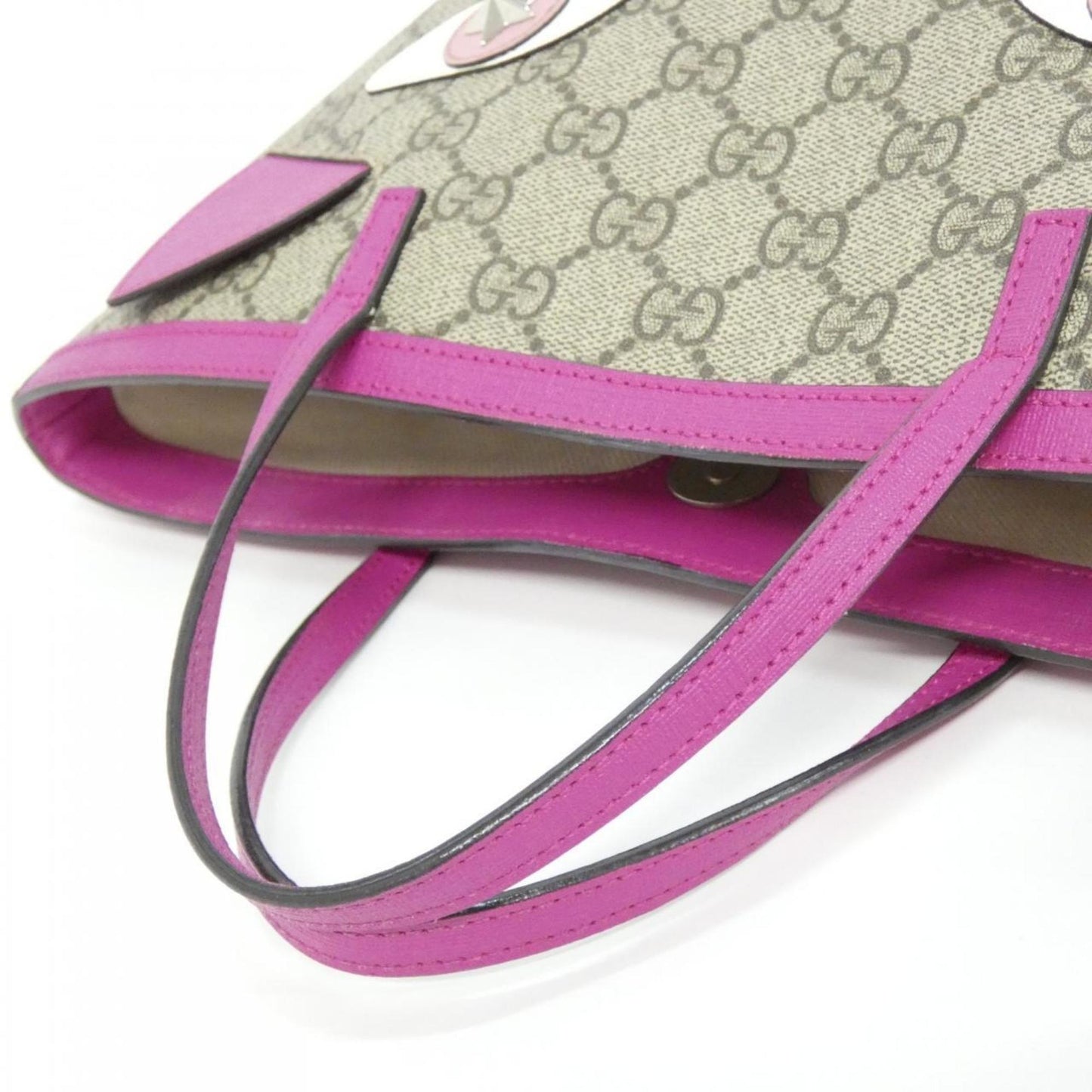 Gucci Beige Gg Supreme Handbag ( )