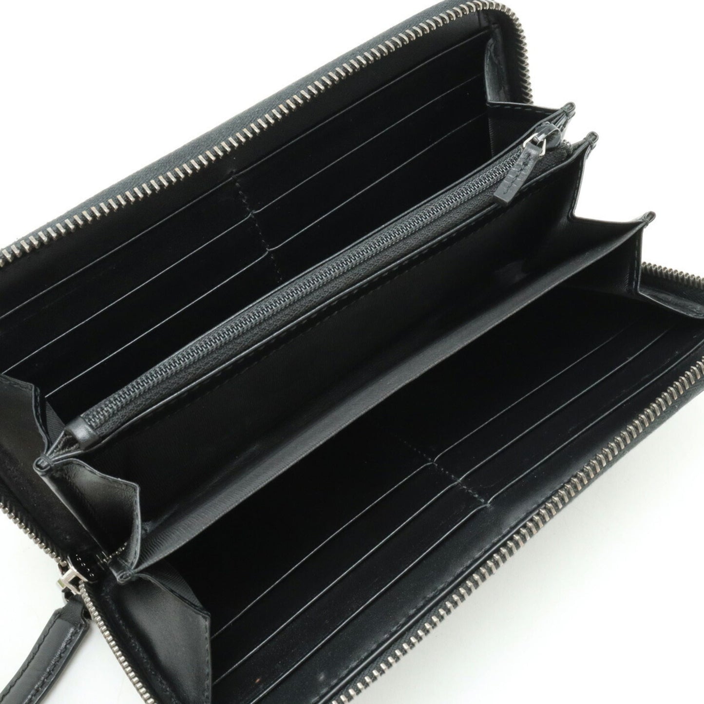 Gucci Black Leather Wallet (Bi-Fold) ( )