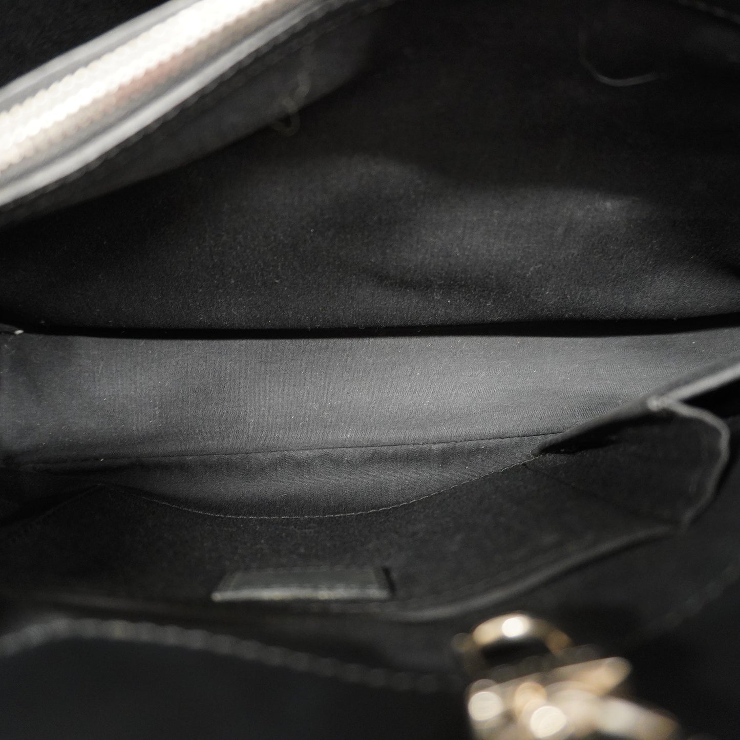 LOUIS VUITTONAuth Epi Passy PM Women's Handbag Noir
