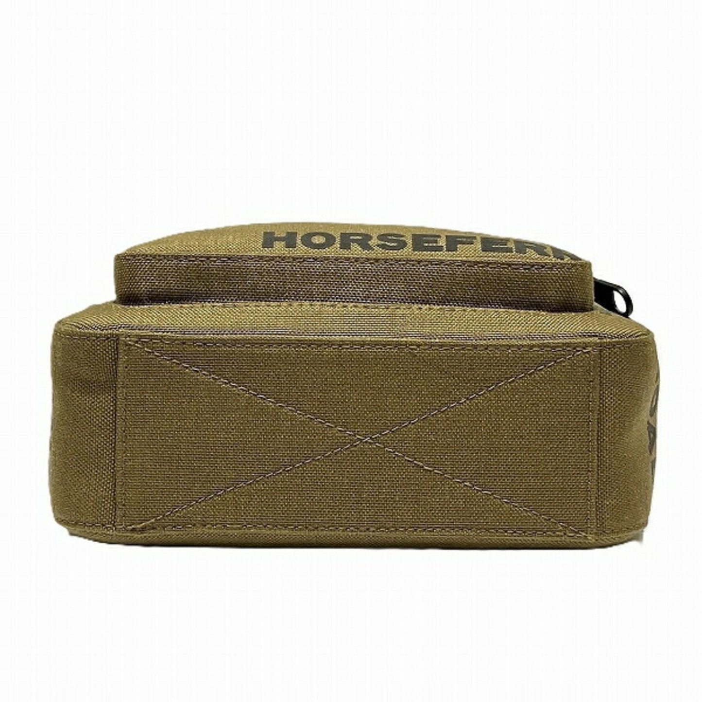 Burberry Khaki Canvas Shoulder Bag Sling Bag ( )